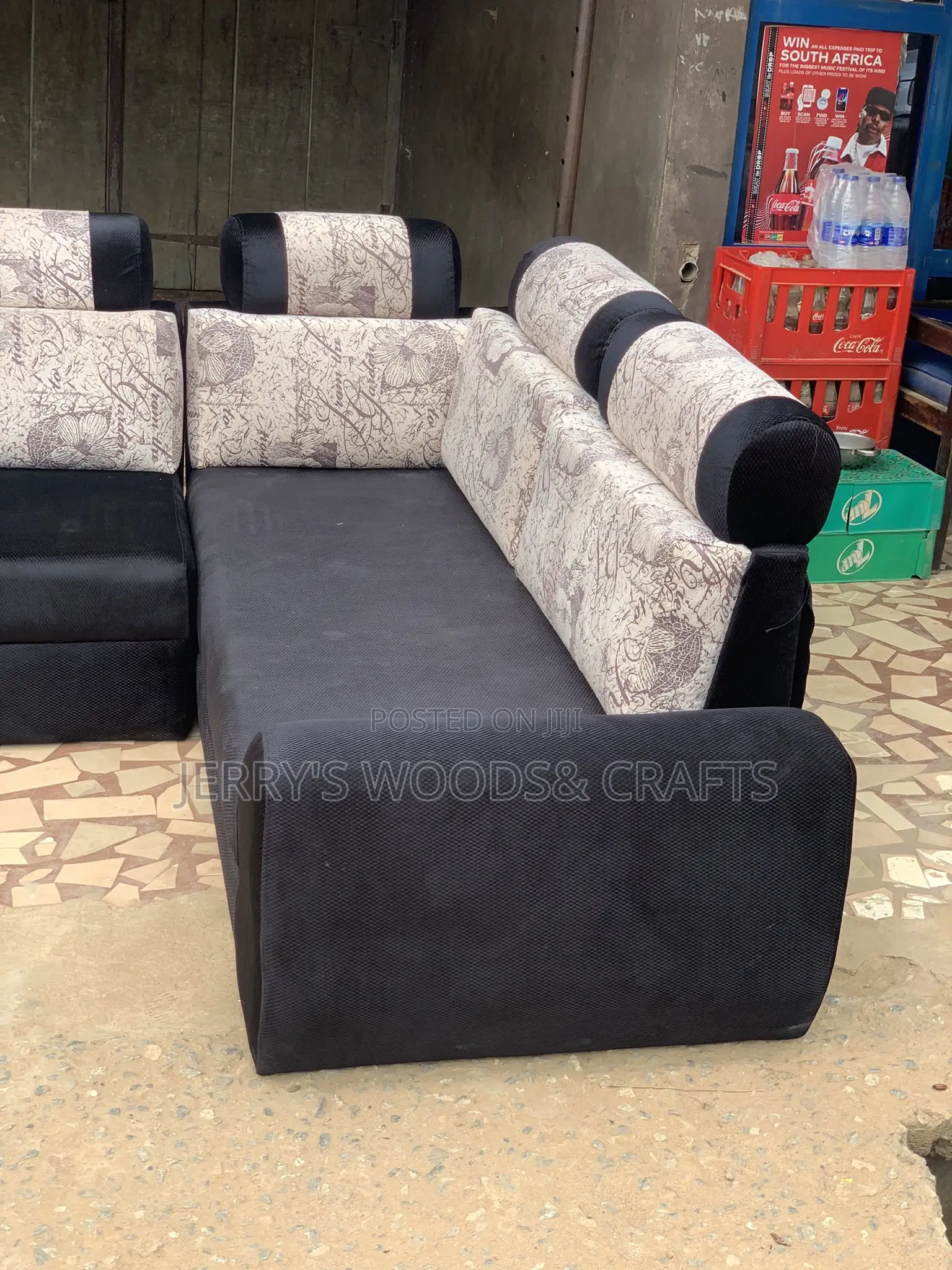 7 Seater L-shaped Sofa Chair