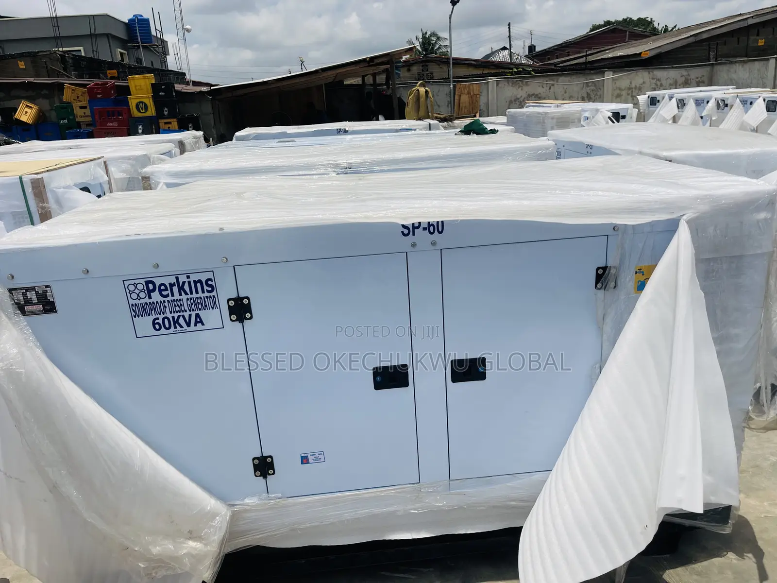 60kva Heavy Duty Perkins Soundproof Generator With Warranty