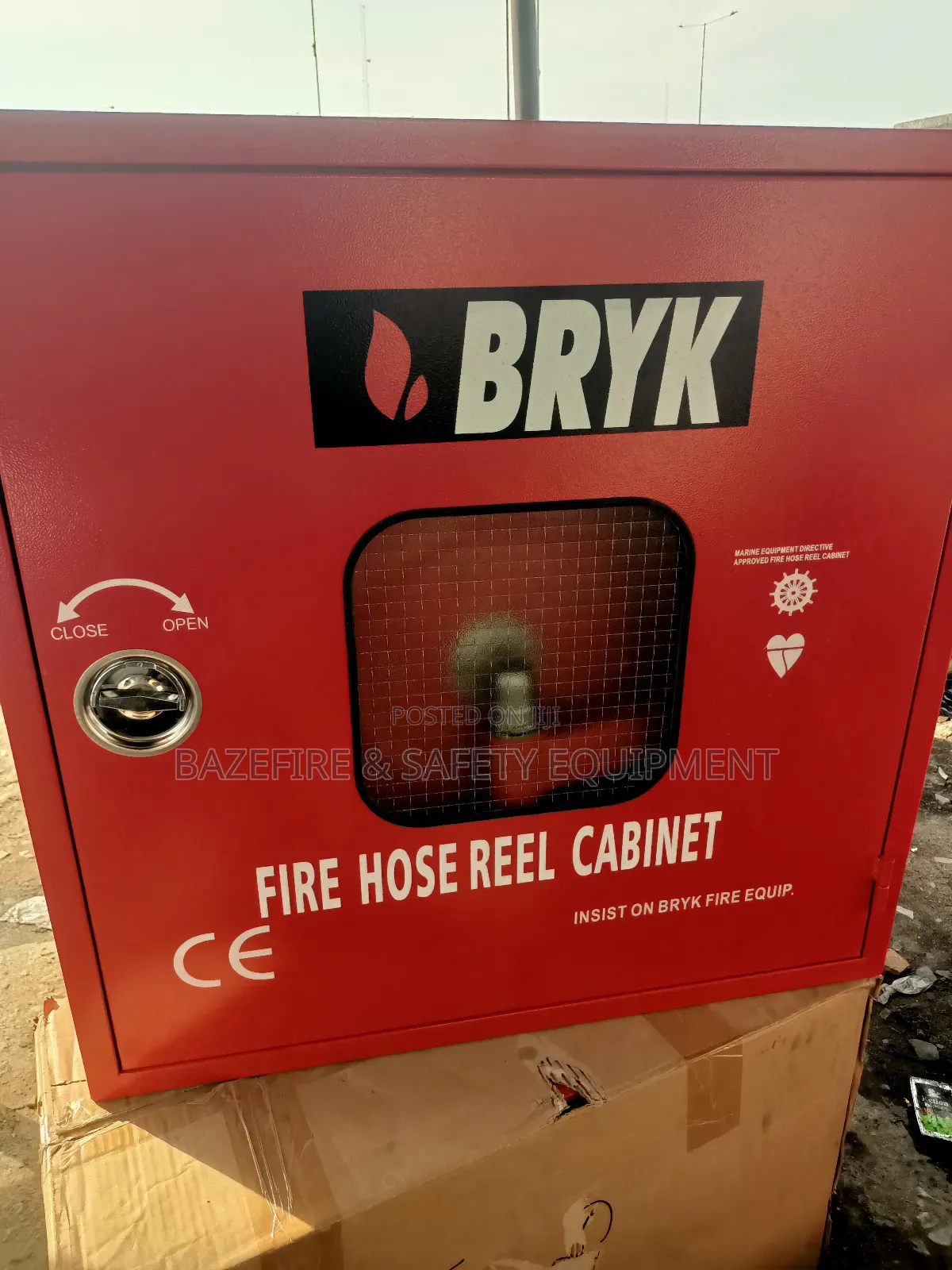 Fire Hose Reel Cabinet (Glass Face)