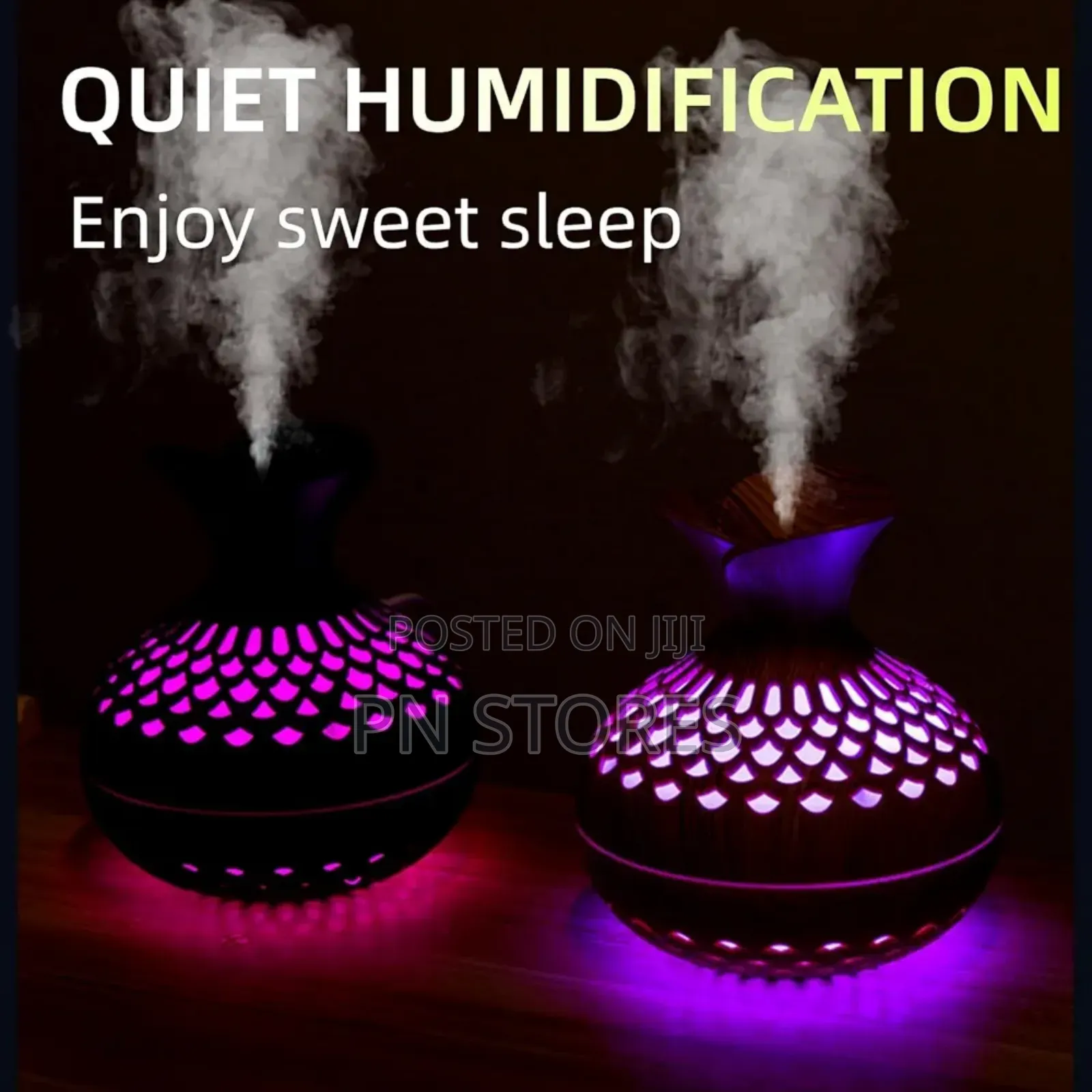 300ml Wooden Mini Usb Humidifier