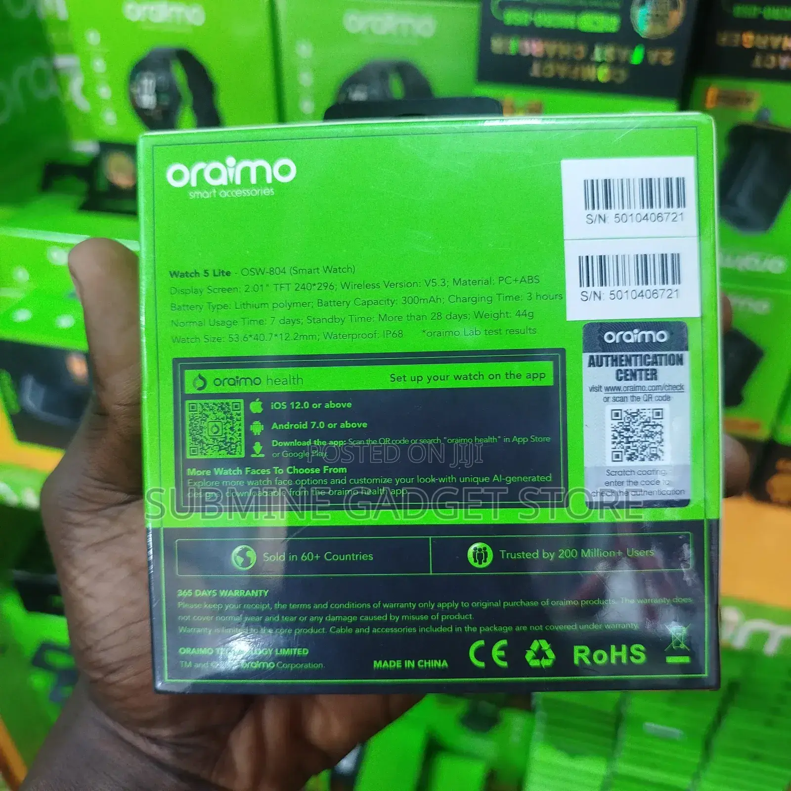 Oraimo Watch 5 Lite
