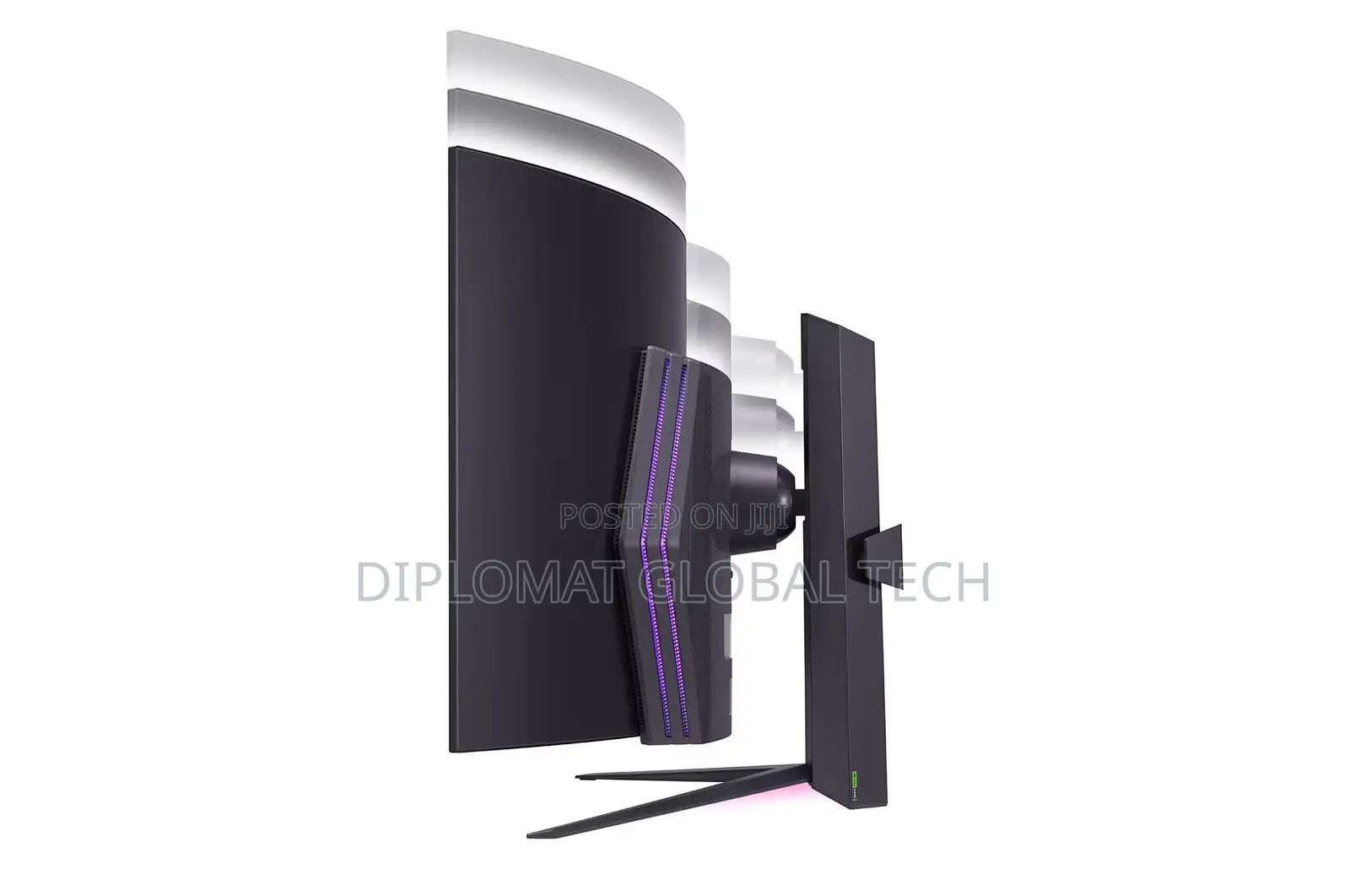 Lg Ultragear Curved Oled Gaming Monitor 45gs96qb, 45 Inches