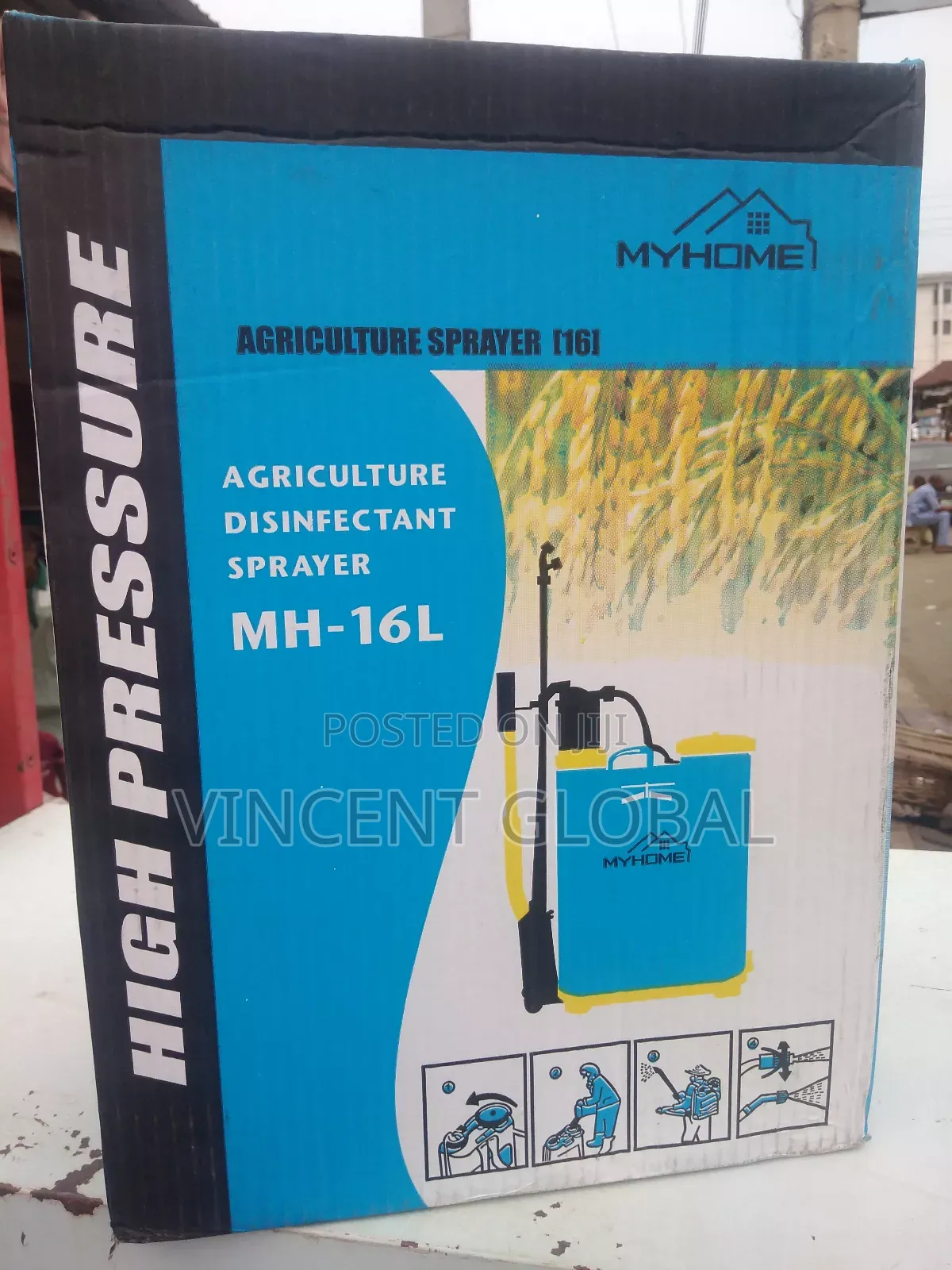 16l Myhome Knapsack Sprayer