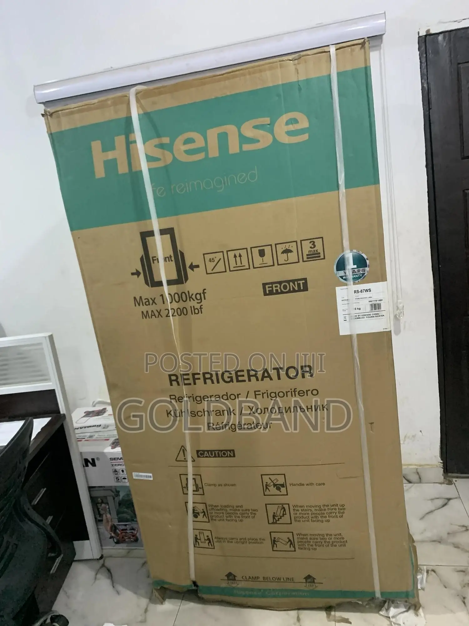 Hisense 634l Side by Side Refrigerator Built for Convenience