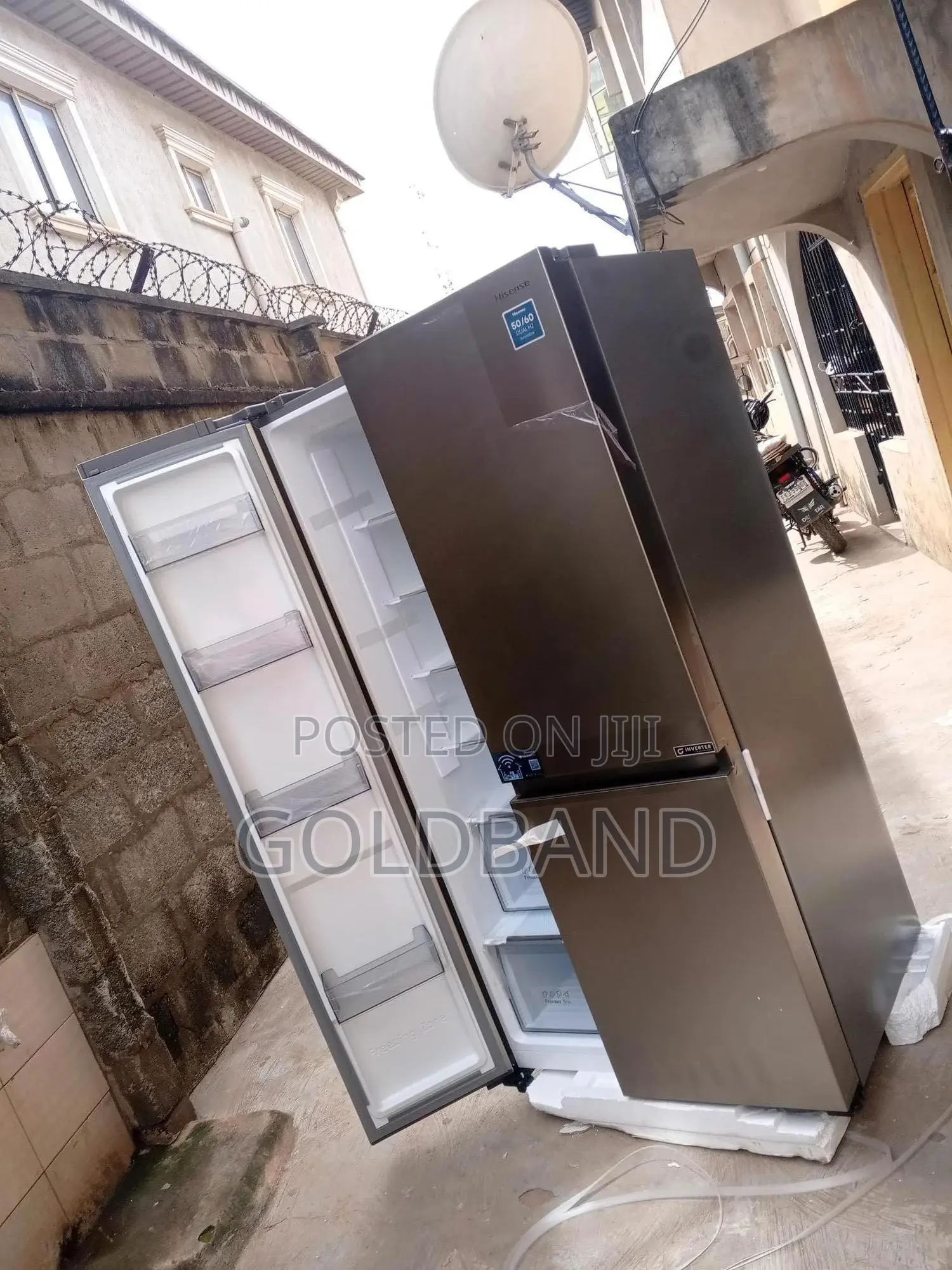 Hisense 634l Side by Side Refrigerator Built for Convenience