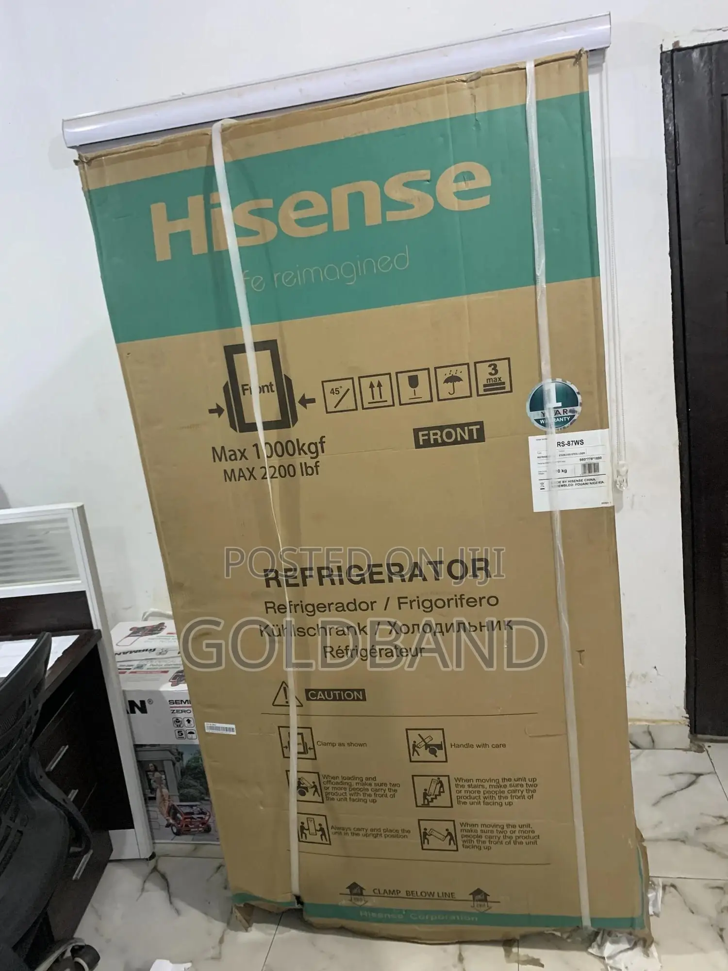Hisense Rs-87ws– A 634l Refrigerator That Adapt to Your Need