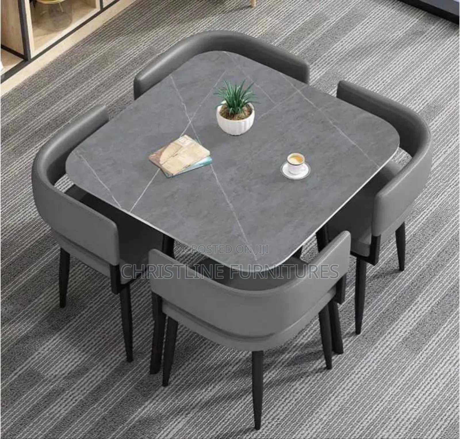 Beautiful Morden Dining Table Set by 4