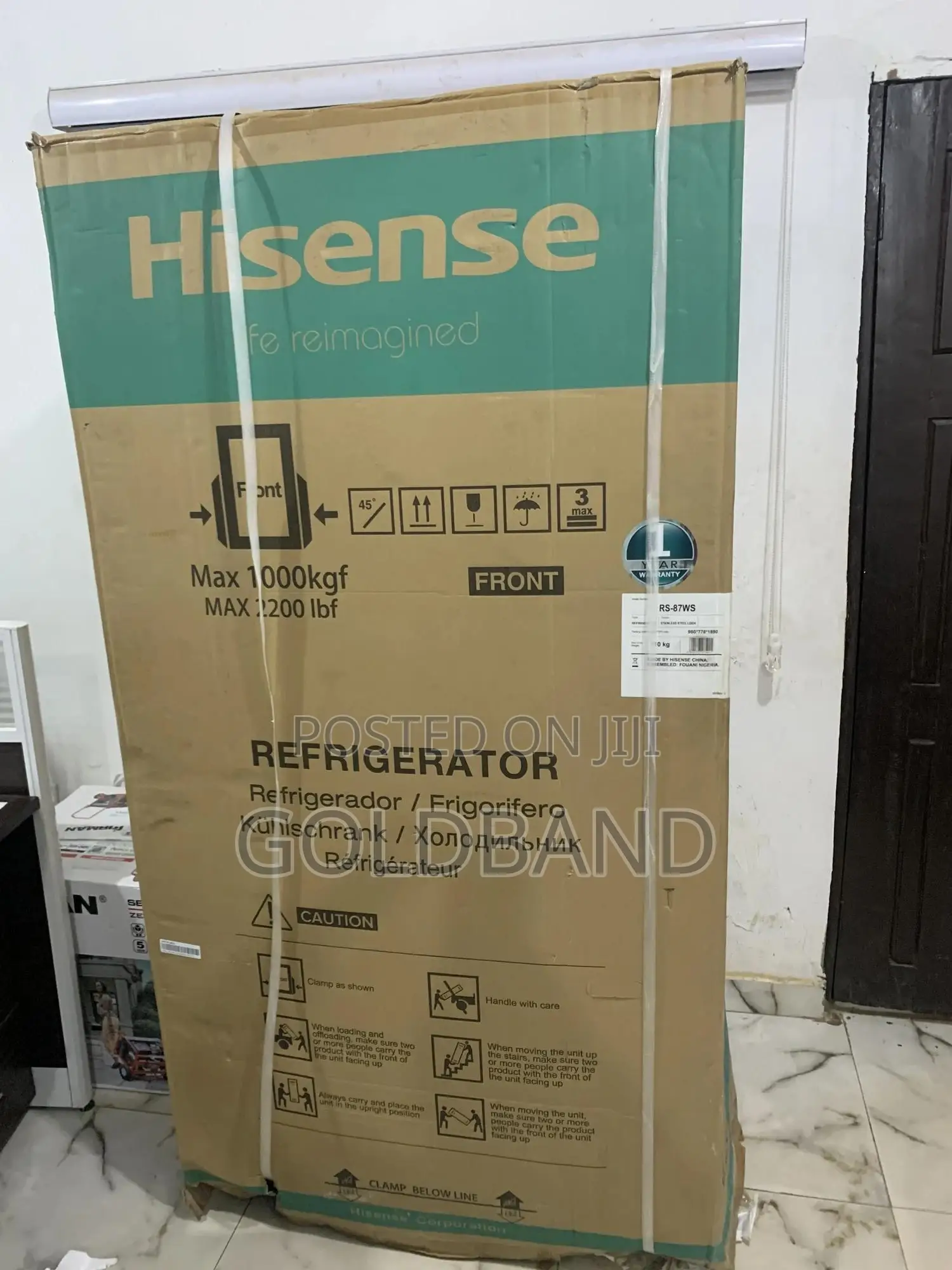 Hisense 634l Side by Side Ref– Smart Cooling, Smart Living