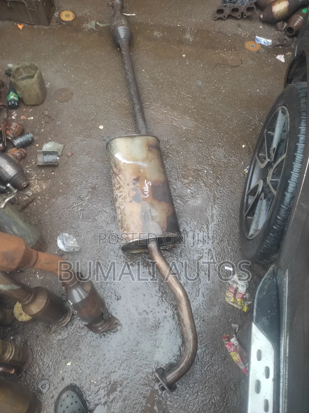 Complete Center Pot With Catalyst for Highlander 2005/Rx330