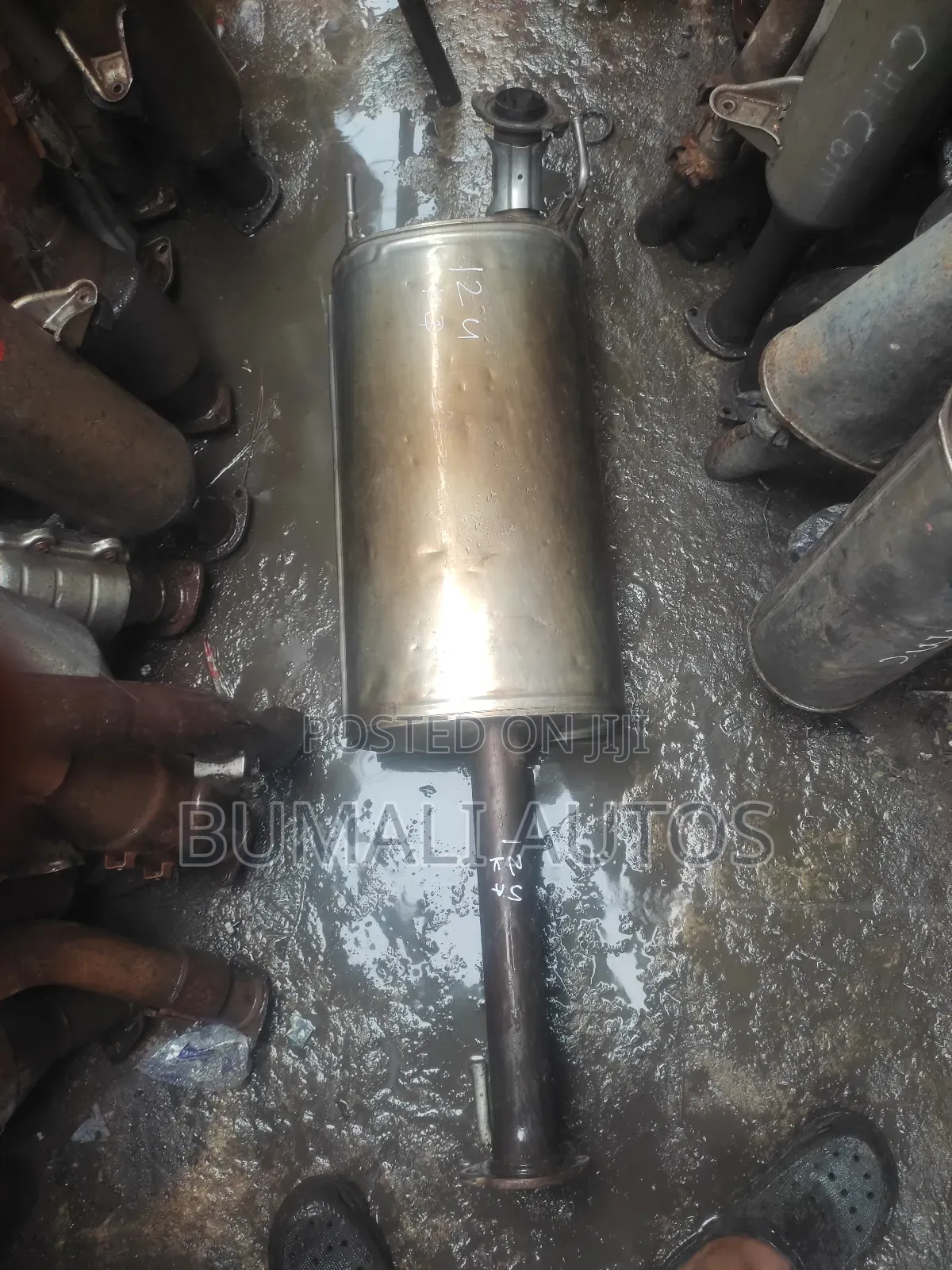 Exhaust Silencer Pot for Toyota Prado