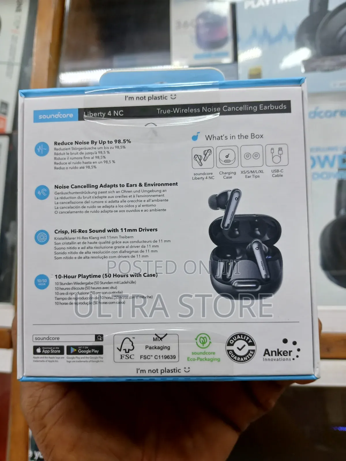 Liberty 4 Nc | True-wireless Noise Cancelling Earbuds