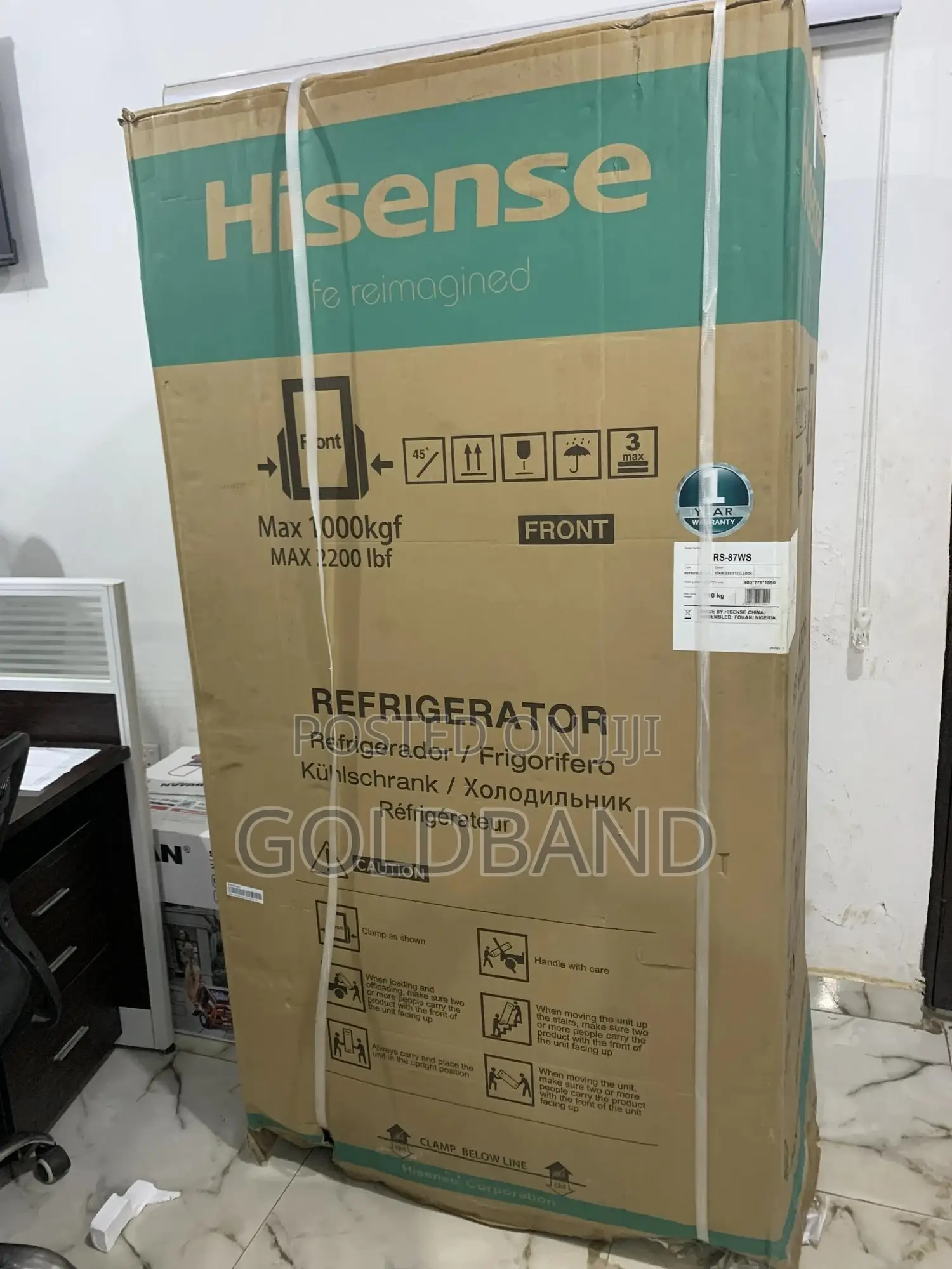 Hisense Rs-87ws Fridge– The Ultimate Kitchen Essential