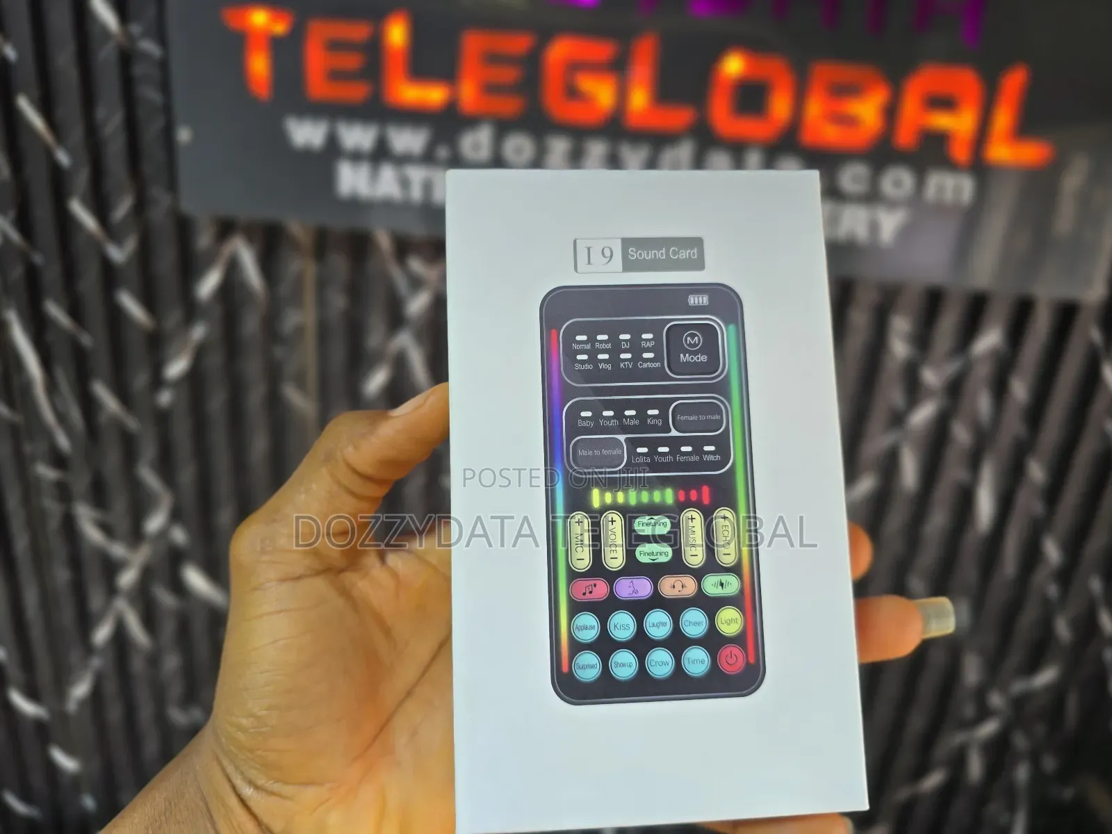 I9 Voice Changer Device(With iPhone or Type C Connector)