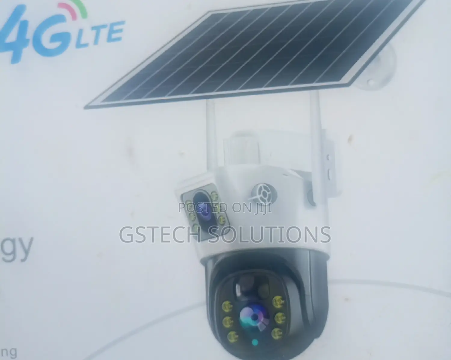 Solar Powered Dual Lens Ptz Cctv Camera V380