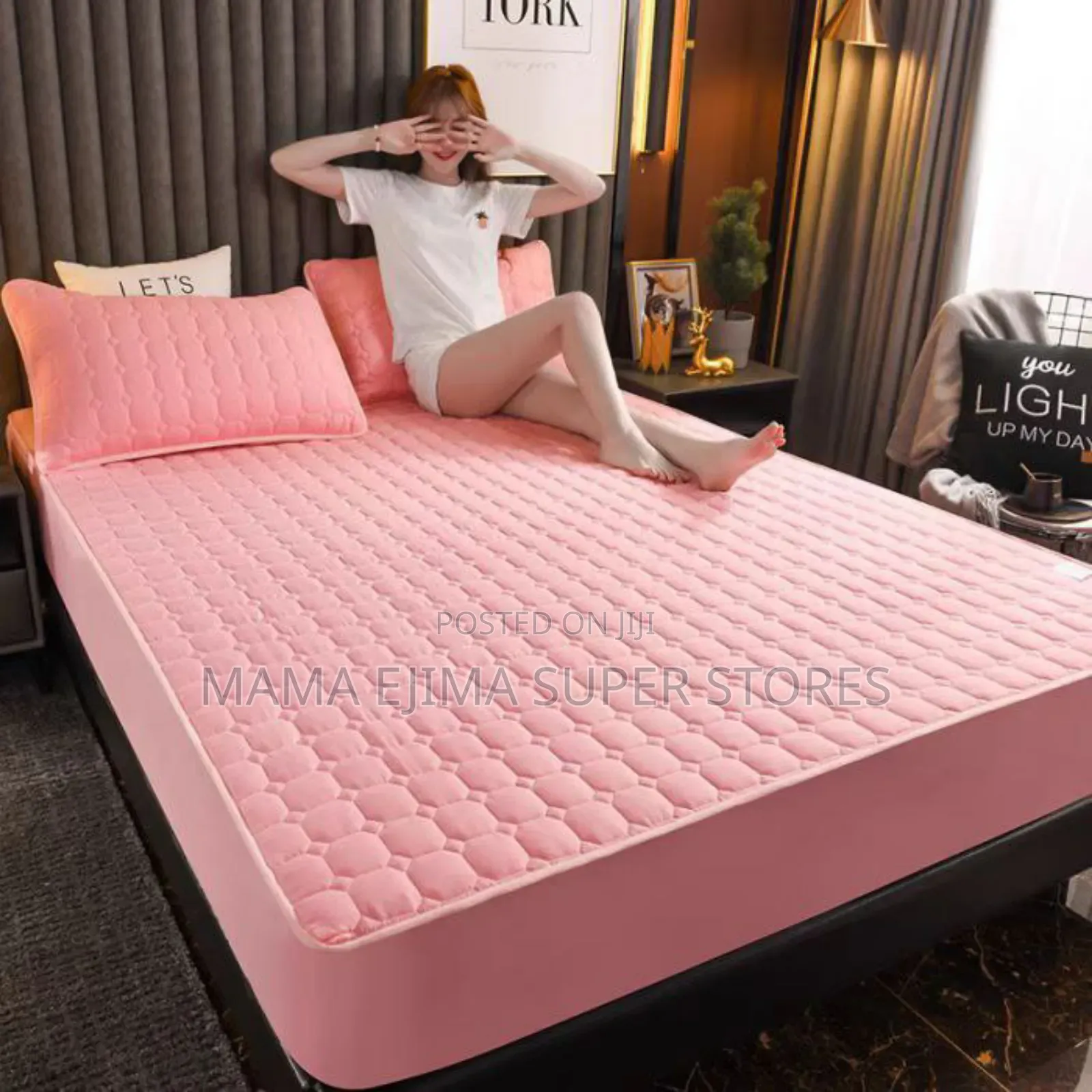 Fitted Bed Sheet Protector Breathable Waterproof Bedspreads