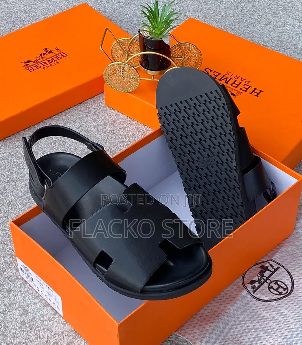 Original Hermes Leather Sandals