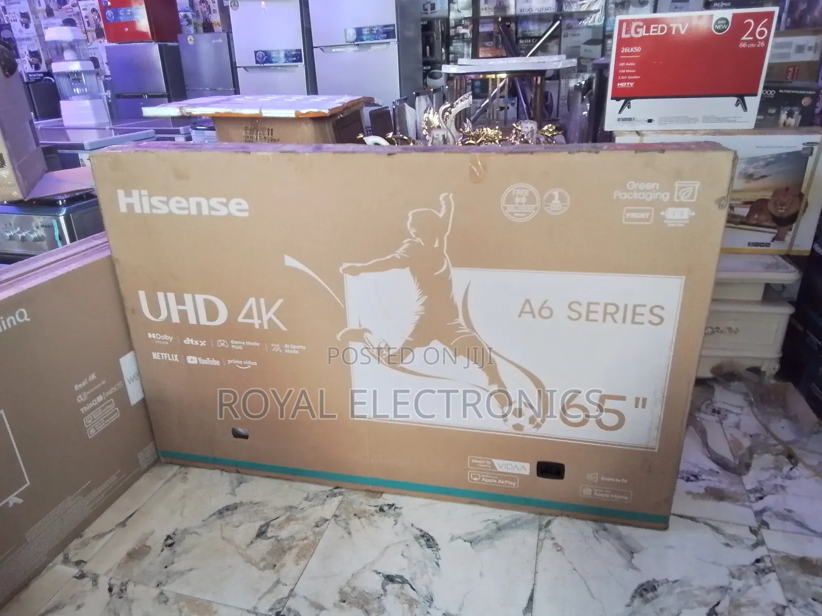 Hisense 65 Inches Smart 4k Uhd Android Tv