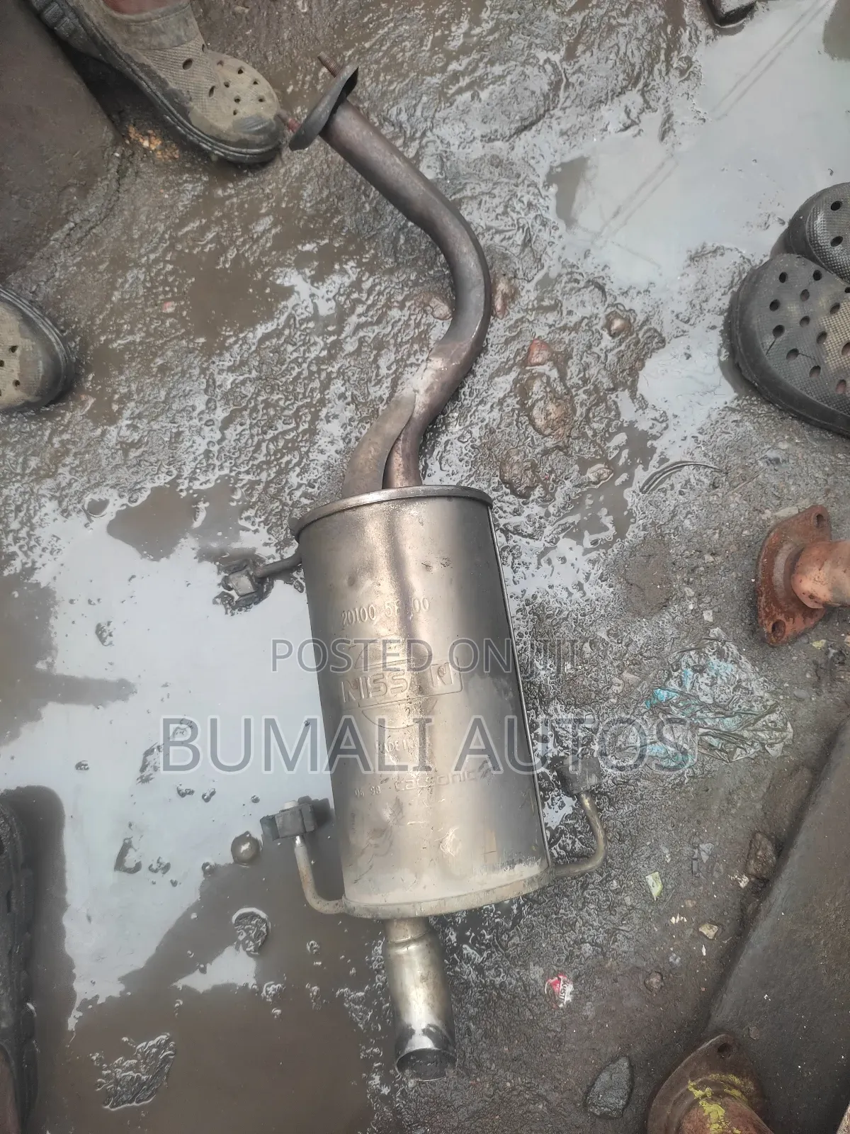 Exhaust Silencer Back Pot for Nissan Micra