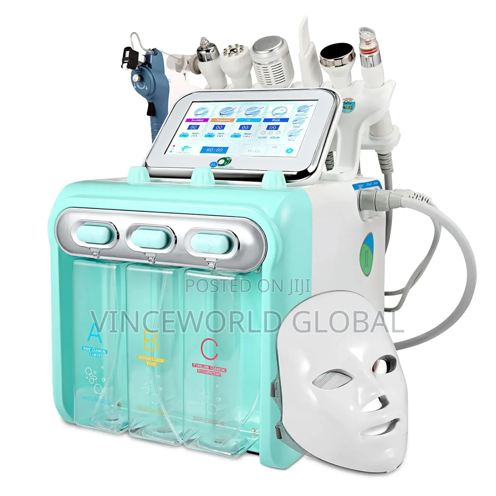 Hydrafacial Machine With Face Mask