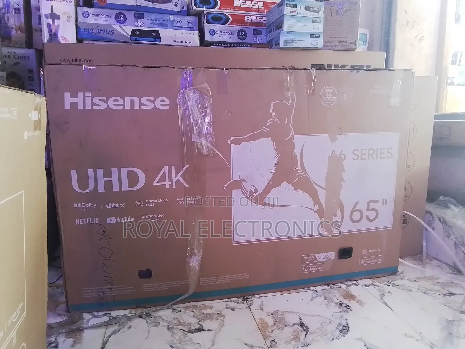 Latest New Hisense 65 Inches Smart 4k Uhd Android Tv