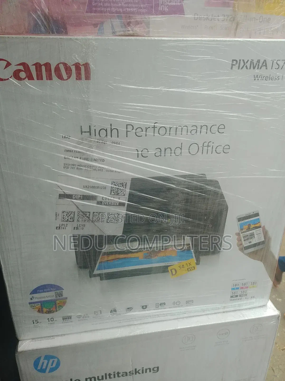 Canon Pixma 705a for Plastic Id Card