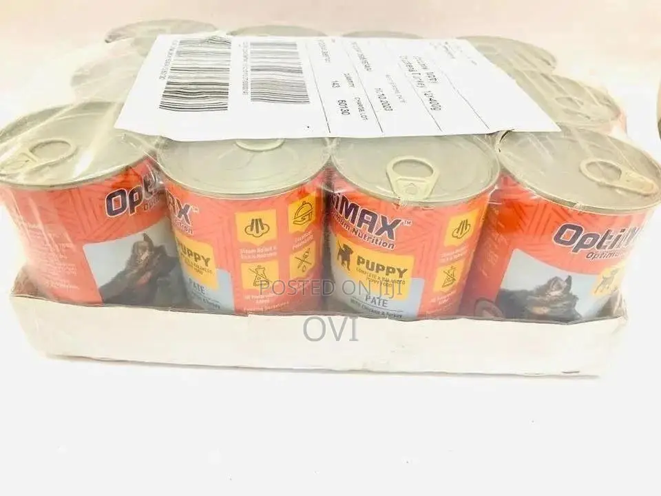 Optimax Puppy Pate With Chicken Turkey (Pack of 12)