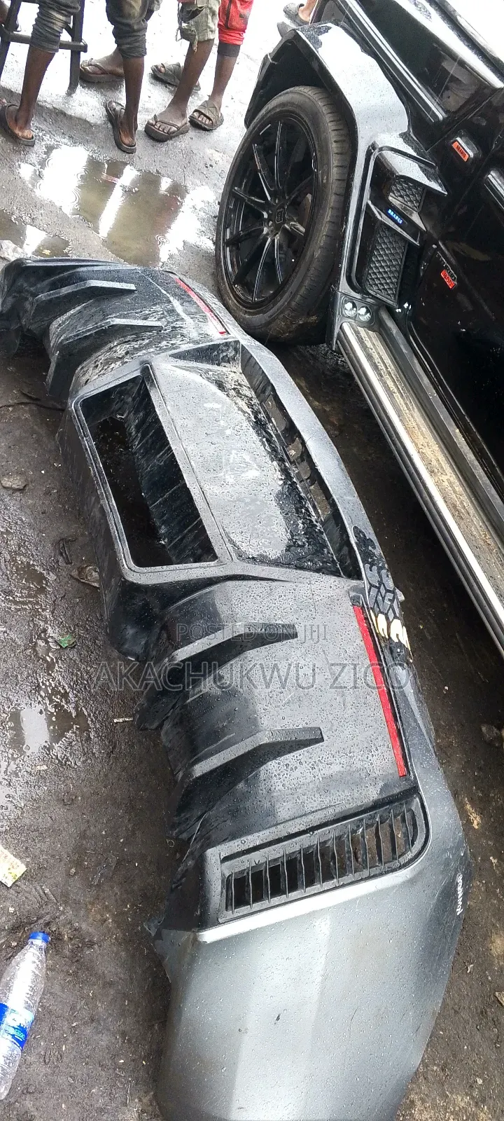 Back Bumper Chevrolet Corvette 2014/2019