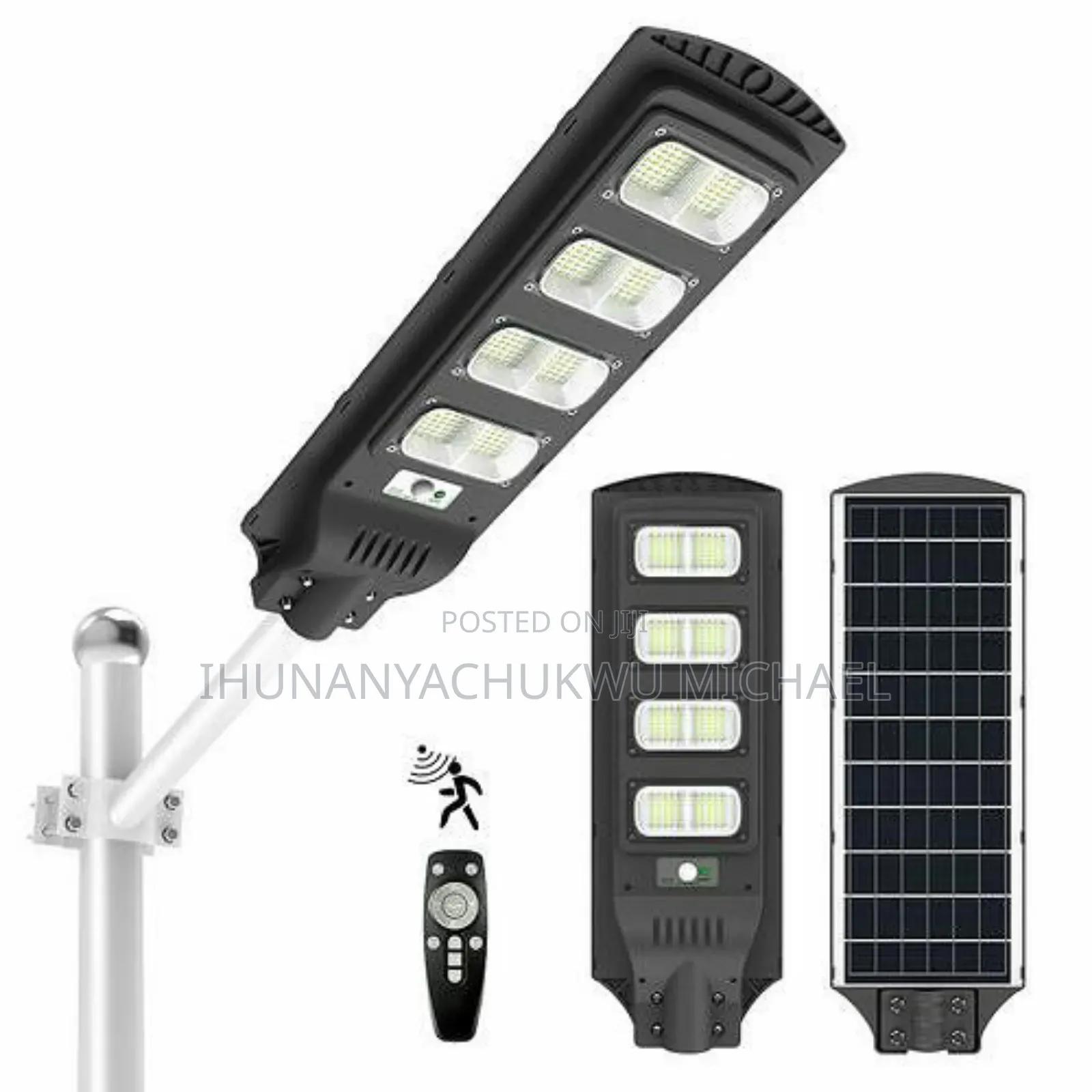 300w Solar Street and Compound Lights With Remote Control