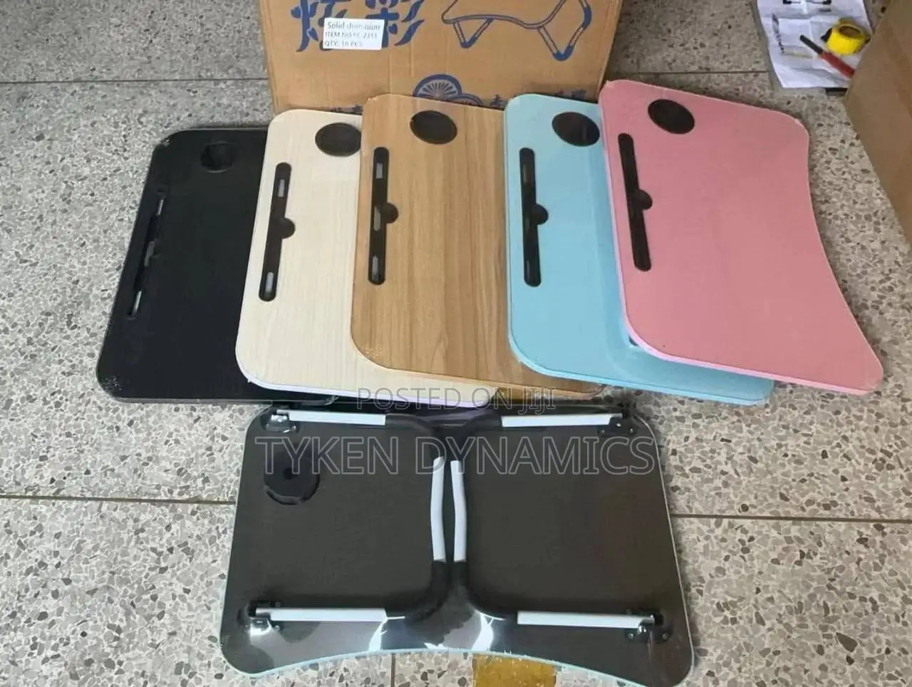 Foldable Laptop Table - 55cmx32cmx22cm