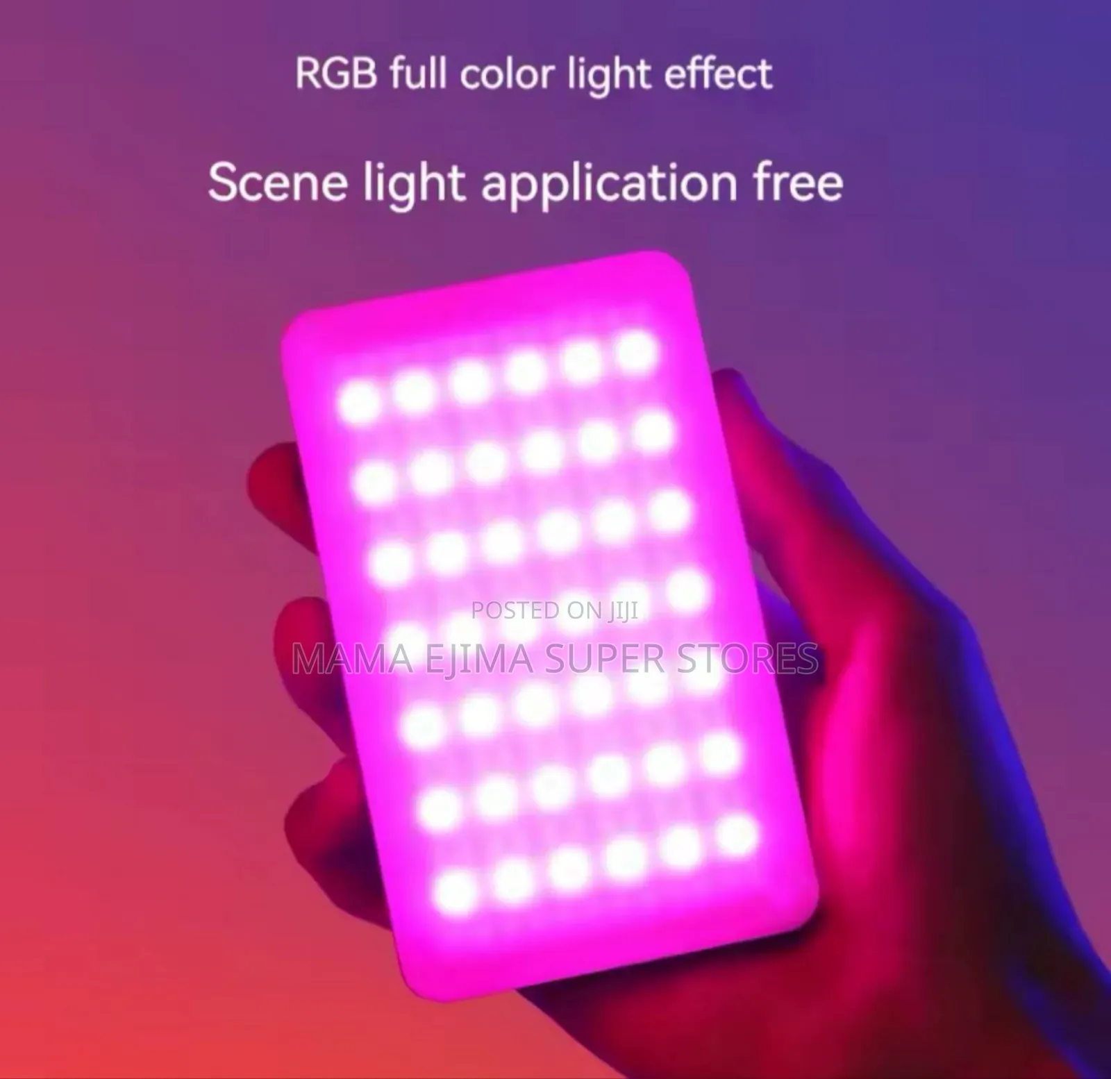 Rgb Led Photography Lighting Video Light Magnetic Led Camera
