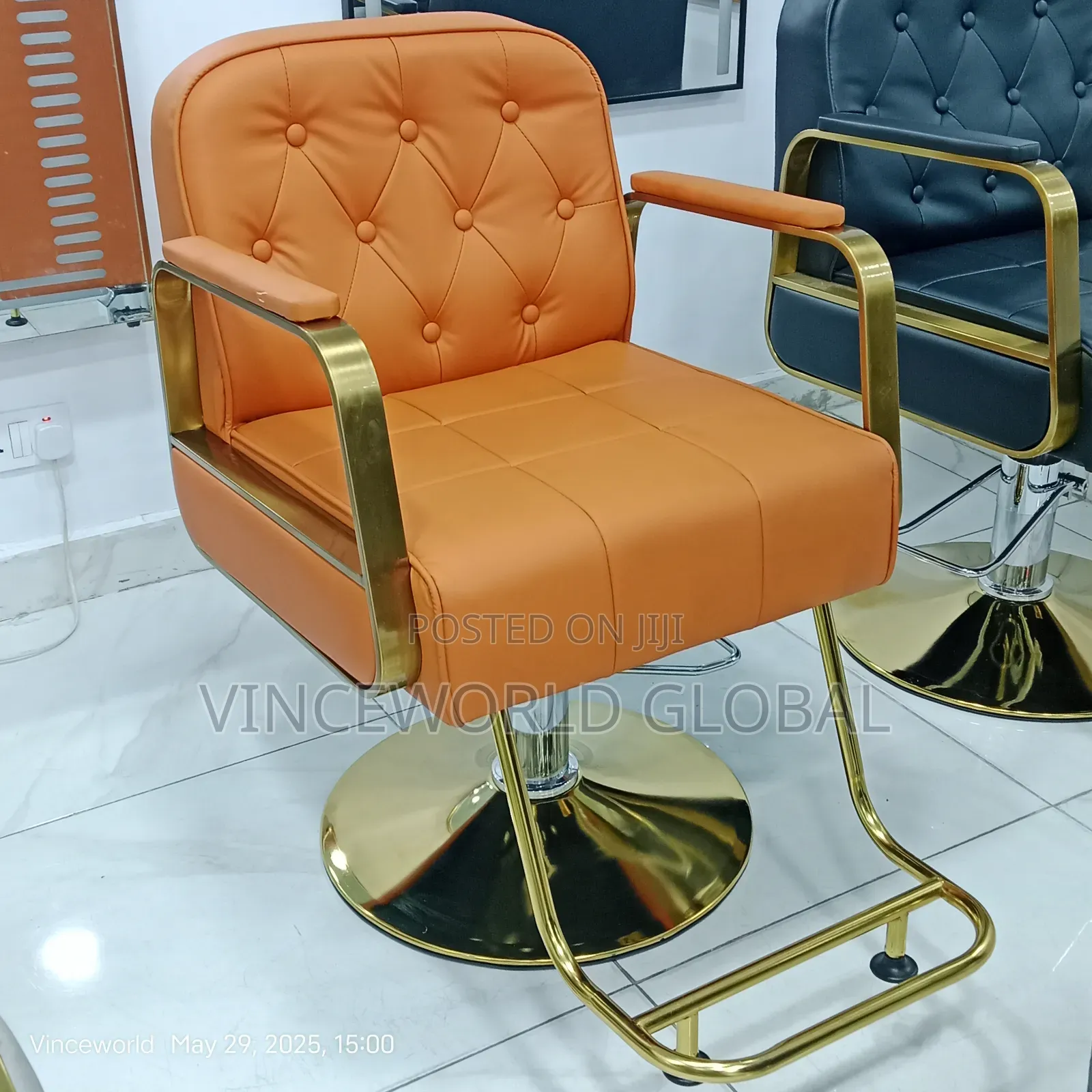 Salon Chair Orange