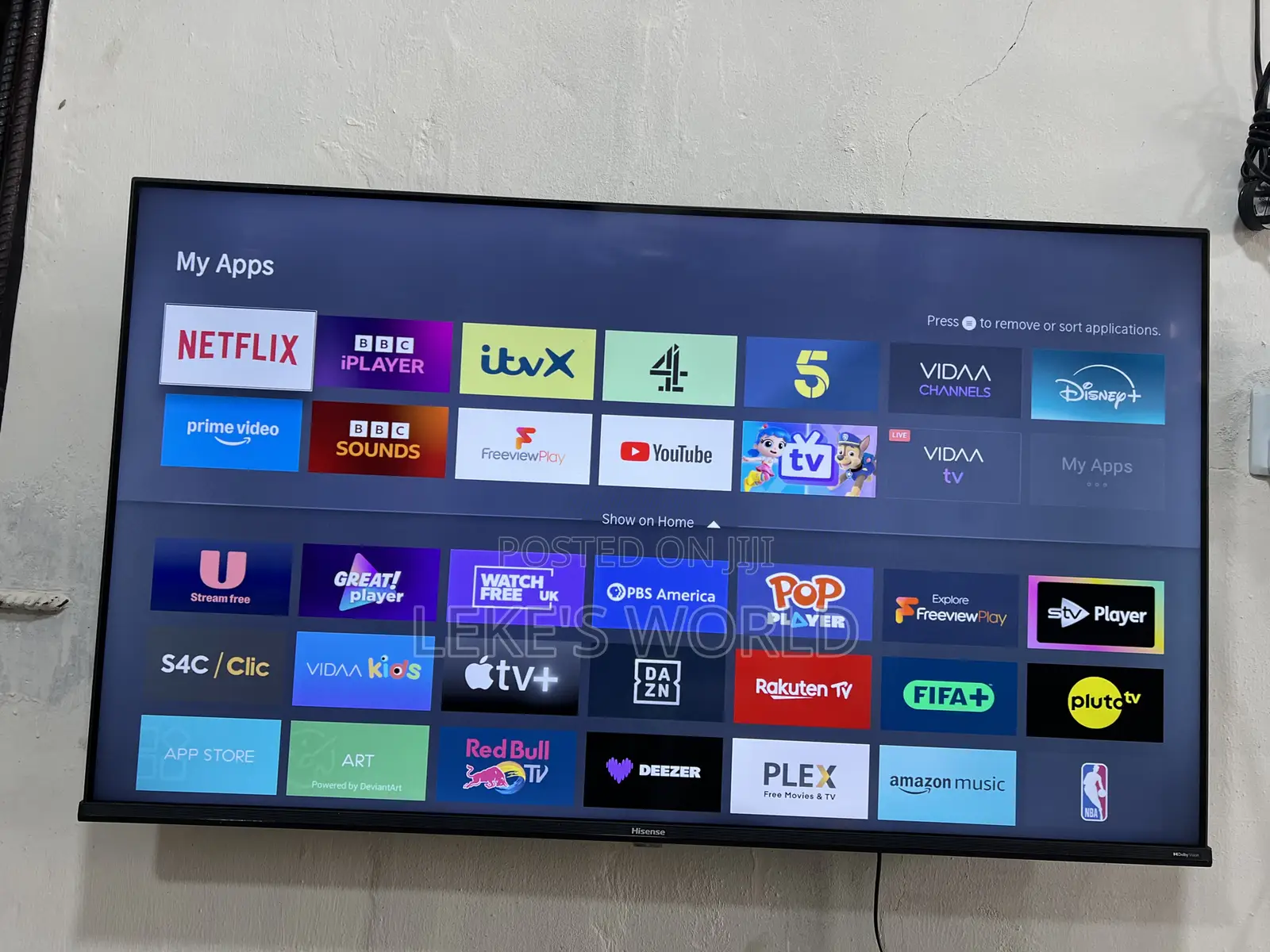 43” Hisense A6 Series Uhd Smart Tv