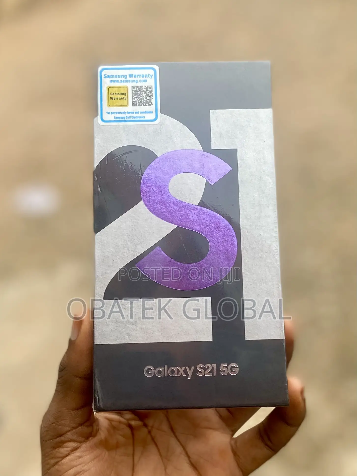 New Samsung Galaxy S21 5G 256 GB Purple