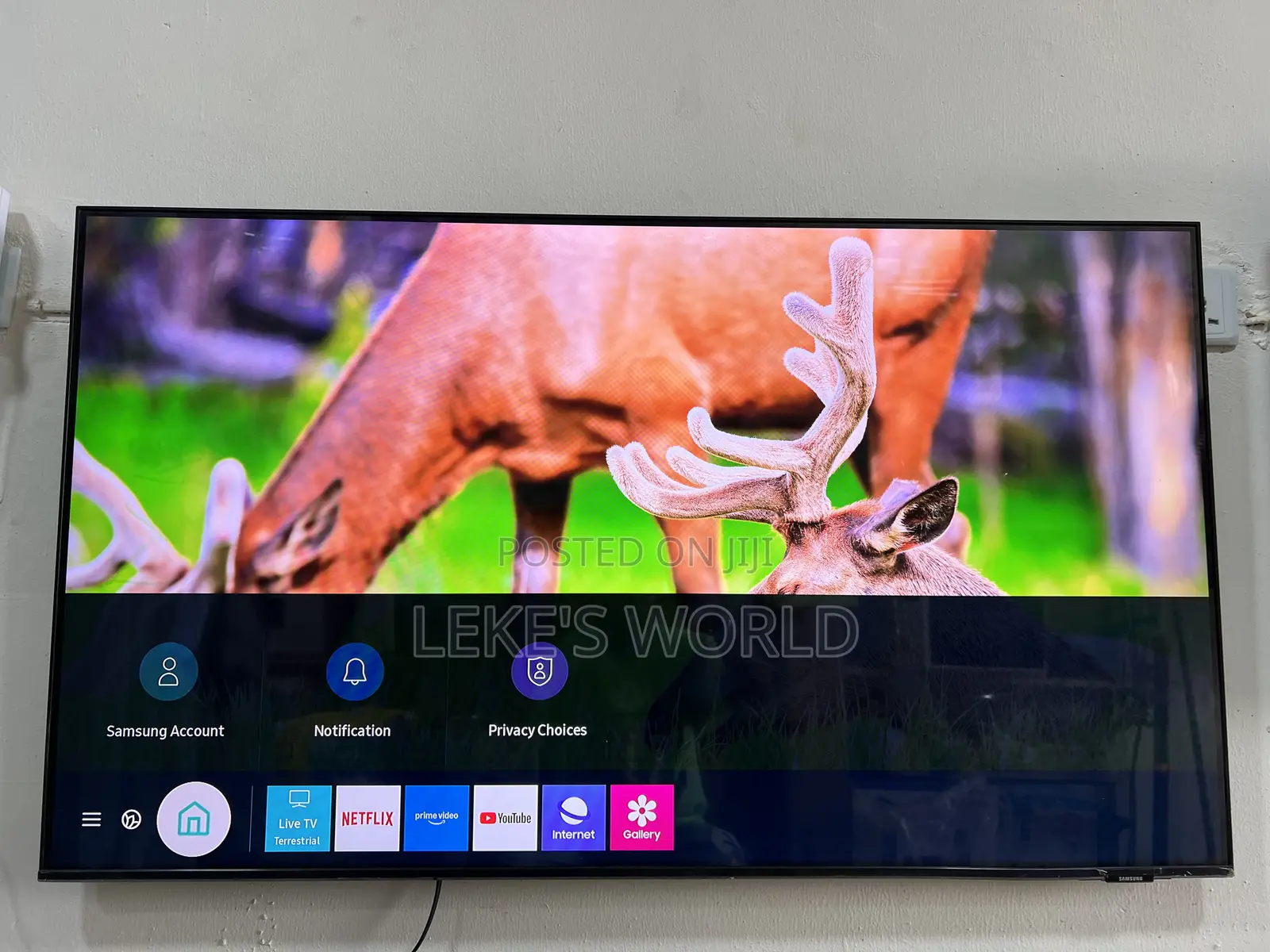 50” Samsung Au Model Uhd Smart Tv