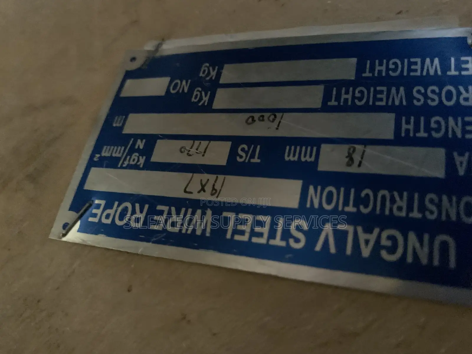 Original 18mm Non-Rotating/Crane Wire