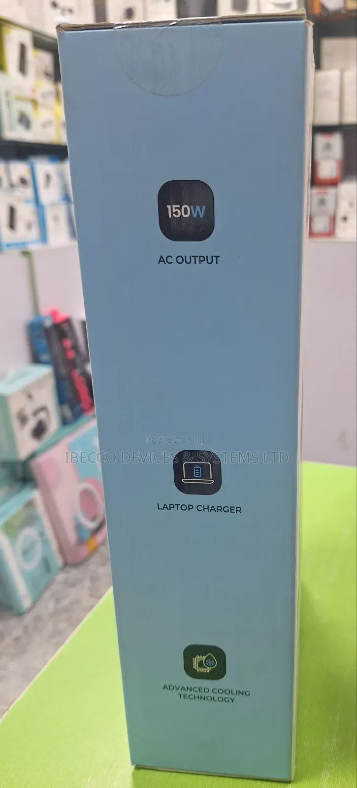 Powerology 32000mah 150w Mini Power Station With Ac Output