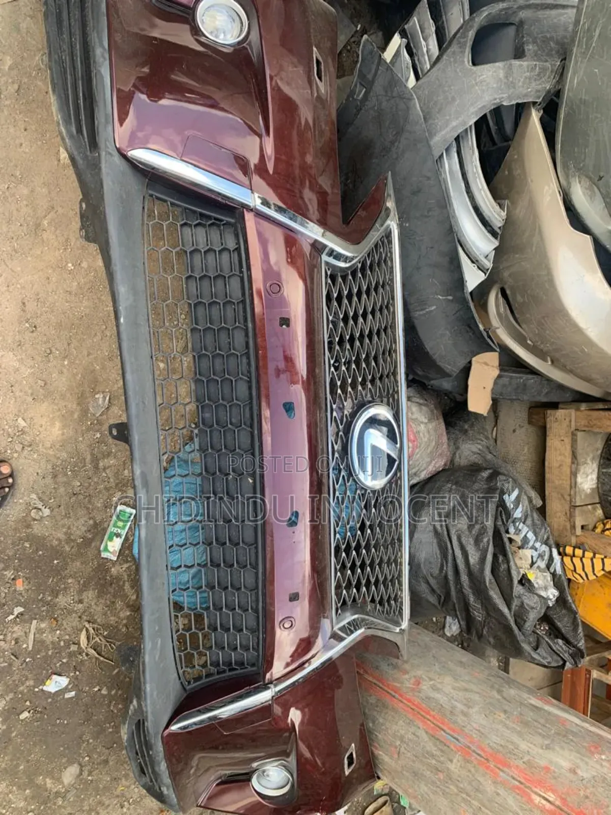 Complete Front Bumper Lexus Rx350 2015 Model