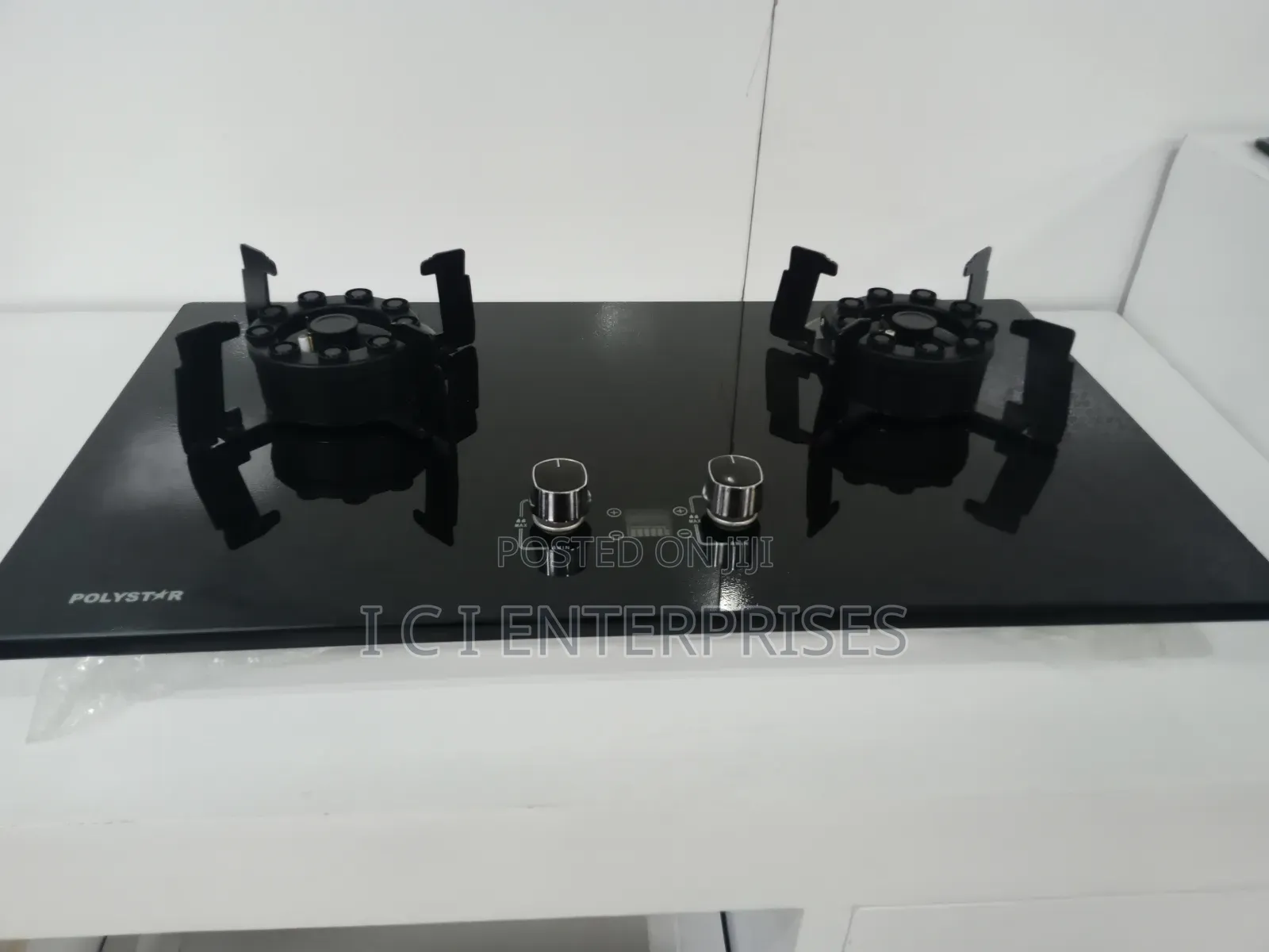 Polystar 2 Gas Burner Cabinet Inbuilt Gas Hob