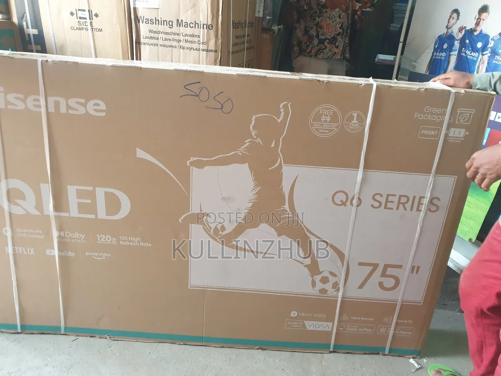 Q6 Series Hisense 75"Inch Qled 4j Smart Led TV