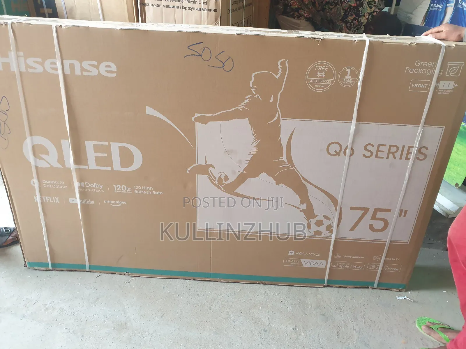 Q6 Series Hisense 75"Inch Qled 4j Smart Led TV