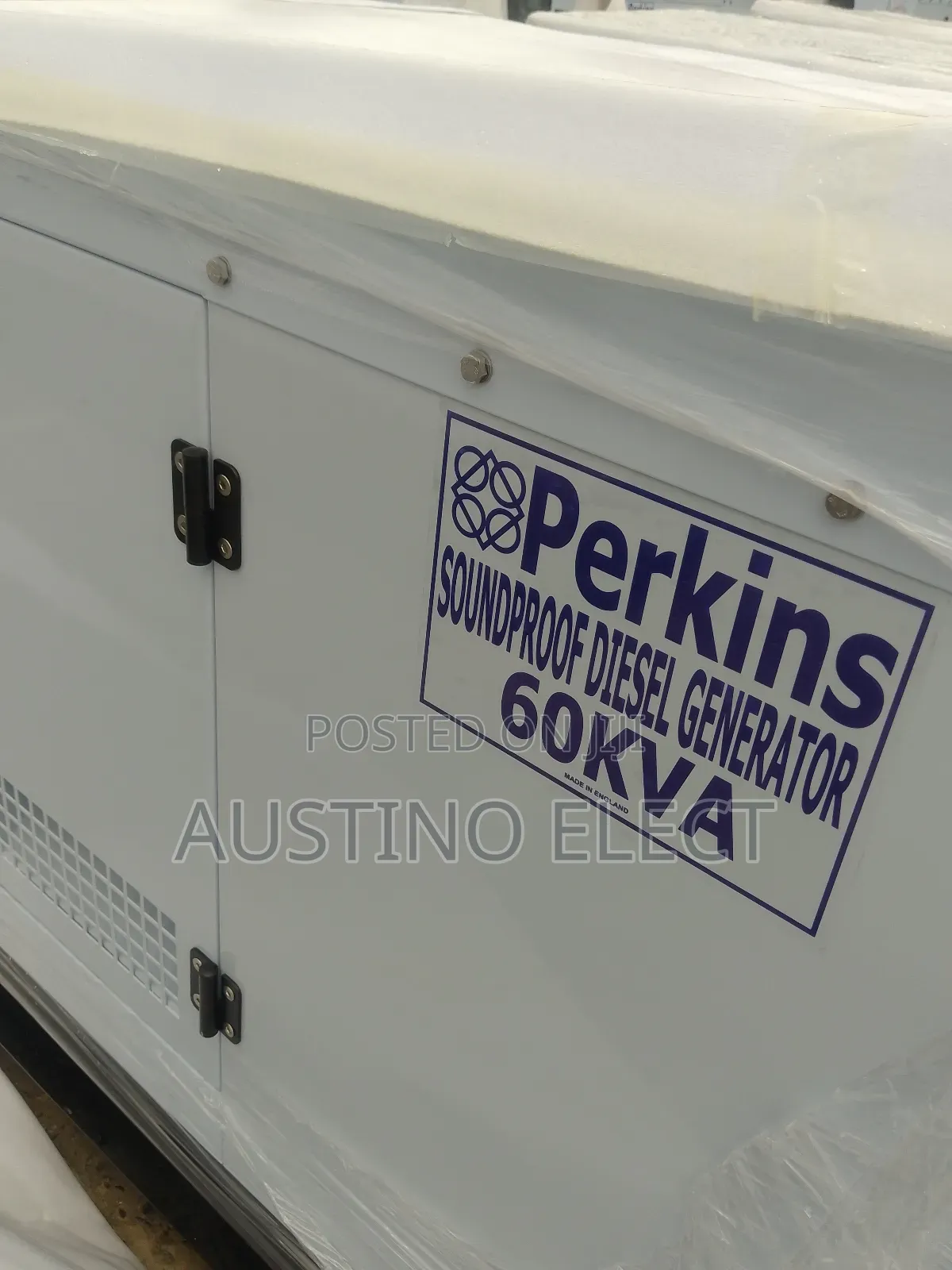 60kva Perkins Soundproof Diesel Generator