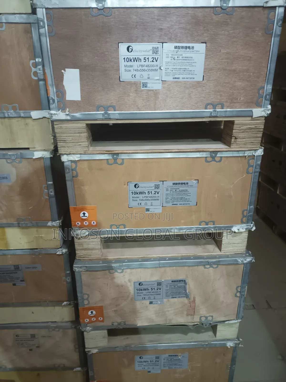 10kwh 51.2v (200Ah) FelicitySolar Lithium Ion Phosphate Battery