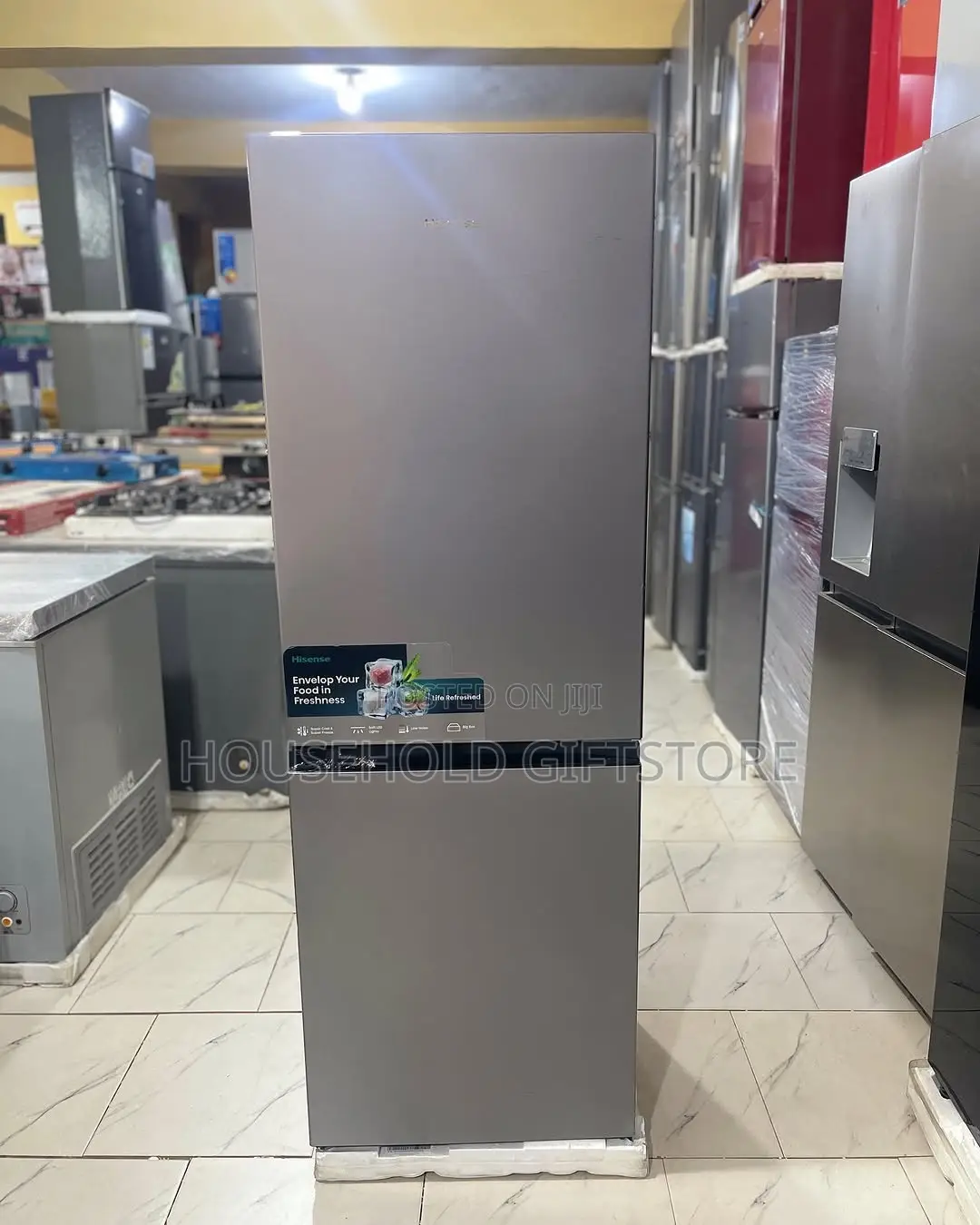 Hisense 225litres Bottom Freezer Refrigerator