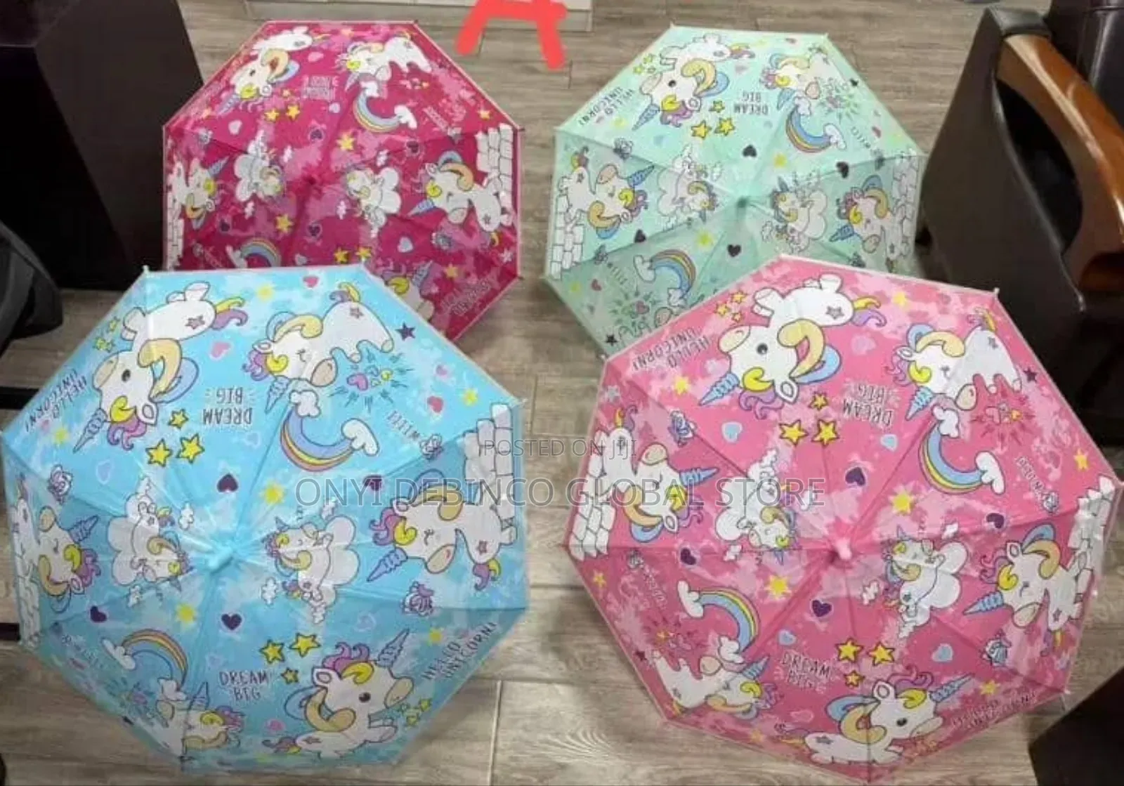 Magical Kids Umbrella Rainproof for Children With Whistle