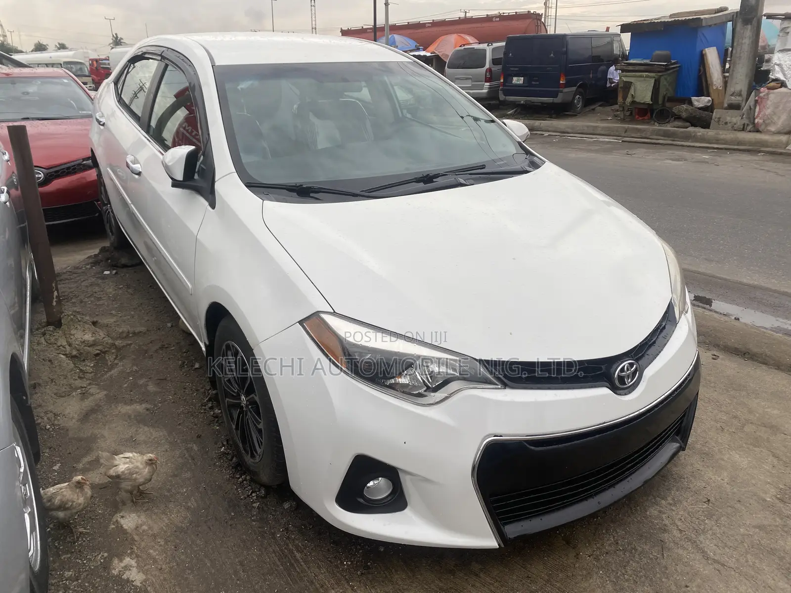 Toyota Corolla S 4dr Sedan (1.8L 4cyl CVT) 2014 White