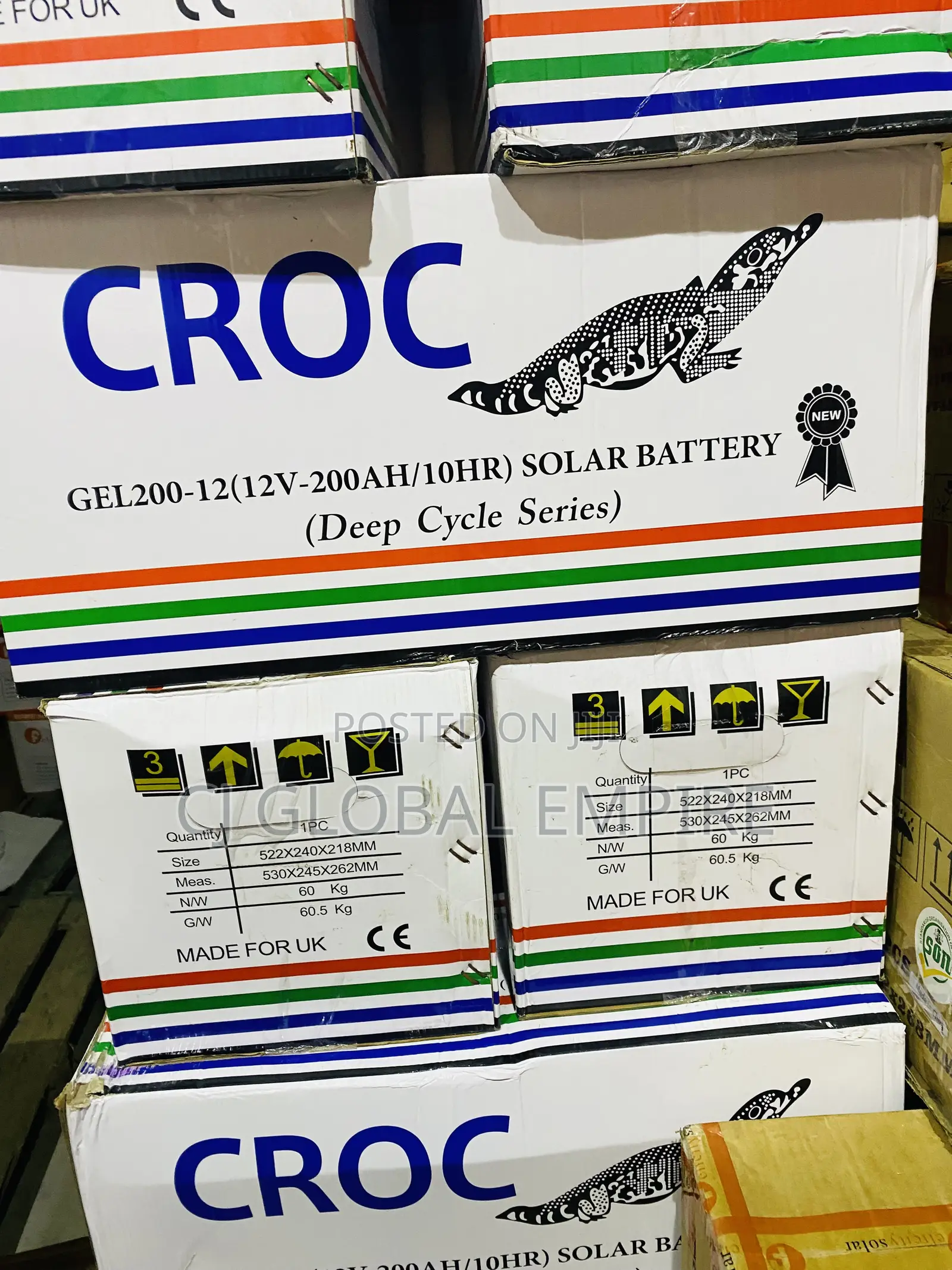 200ah Croc Deep Cycle Battery