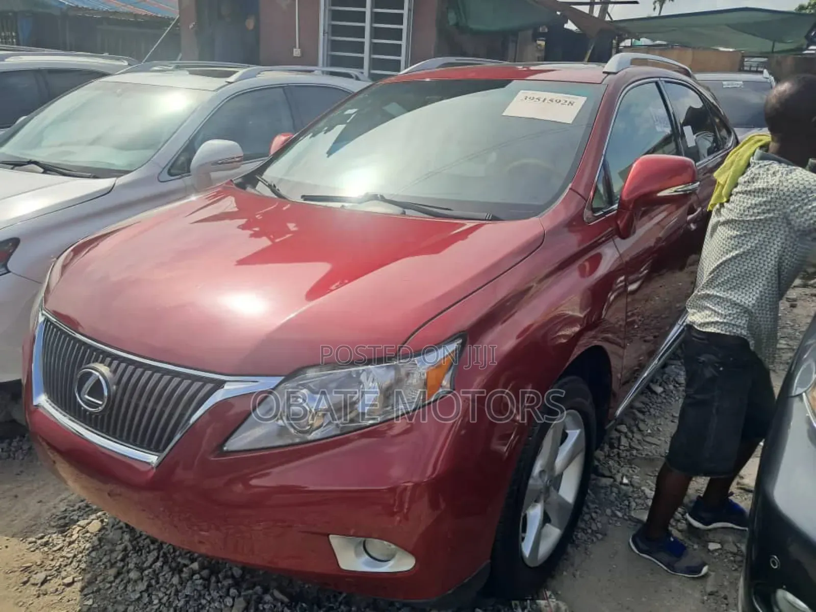 Lexus RX 350 AWD 2012 Red