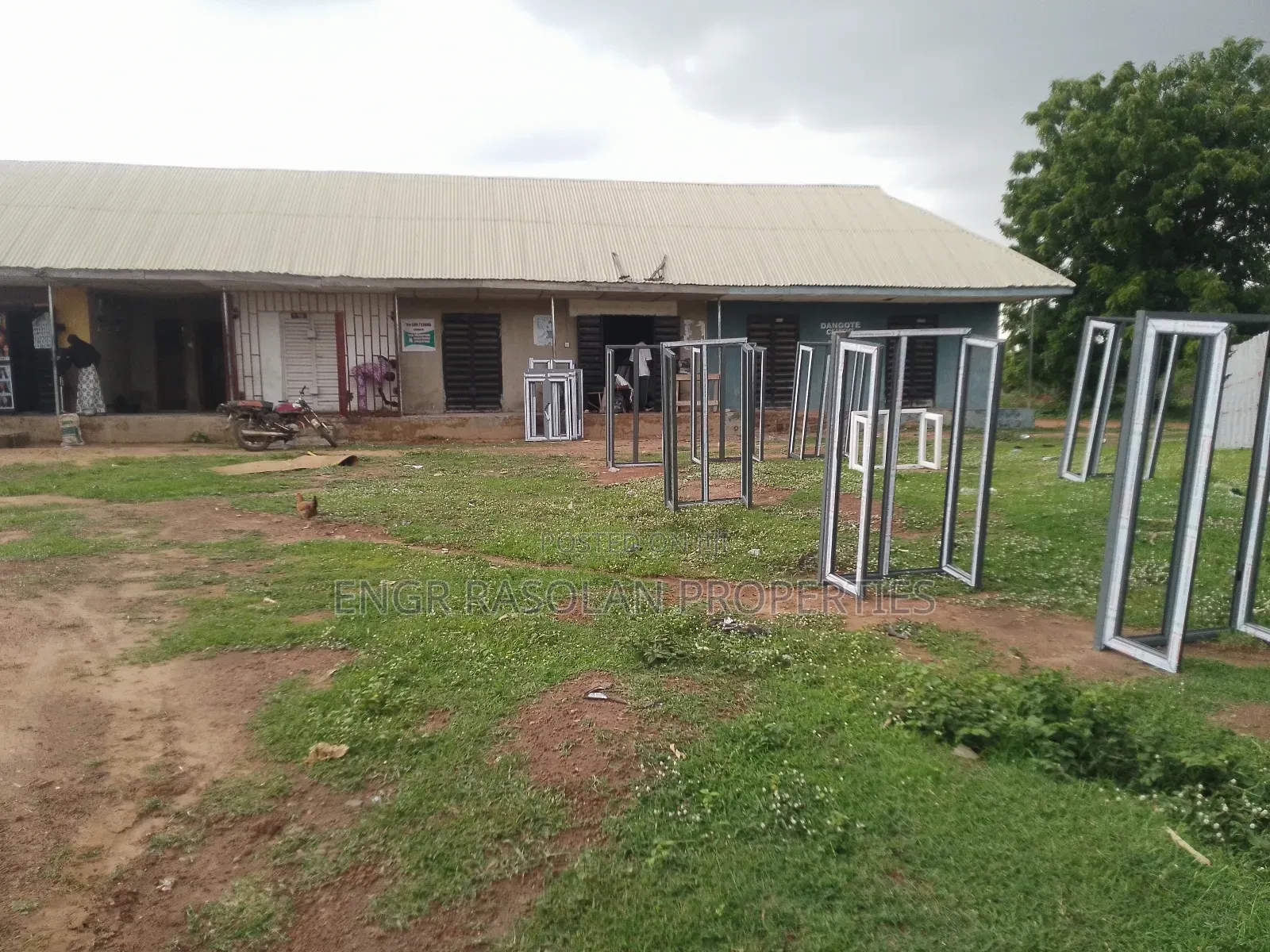 For Sale 7 Plots of Land With 10 Completed Shops