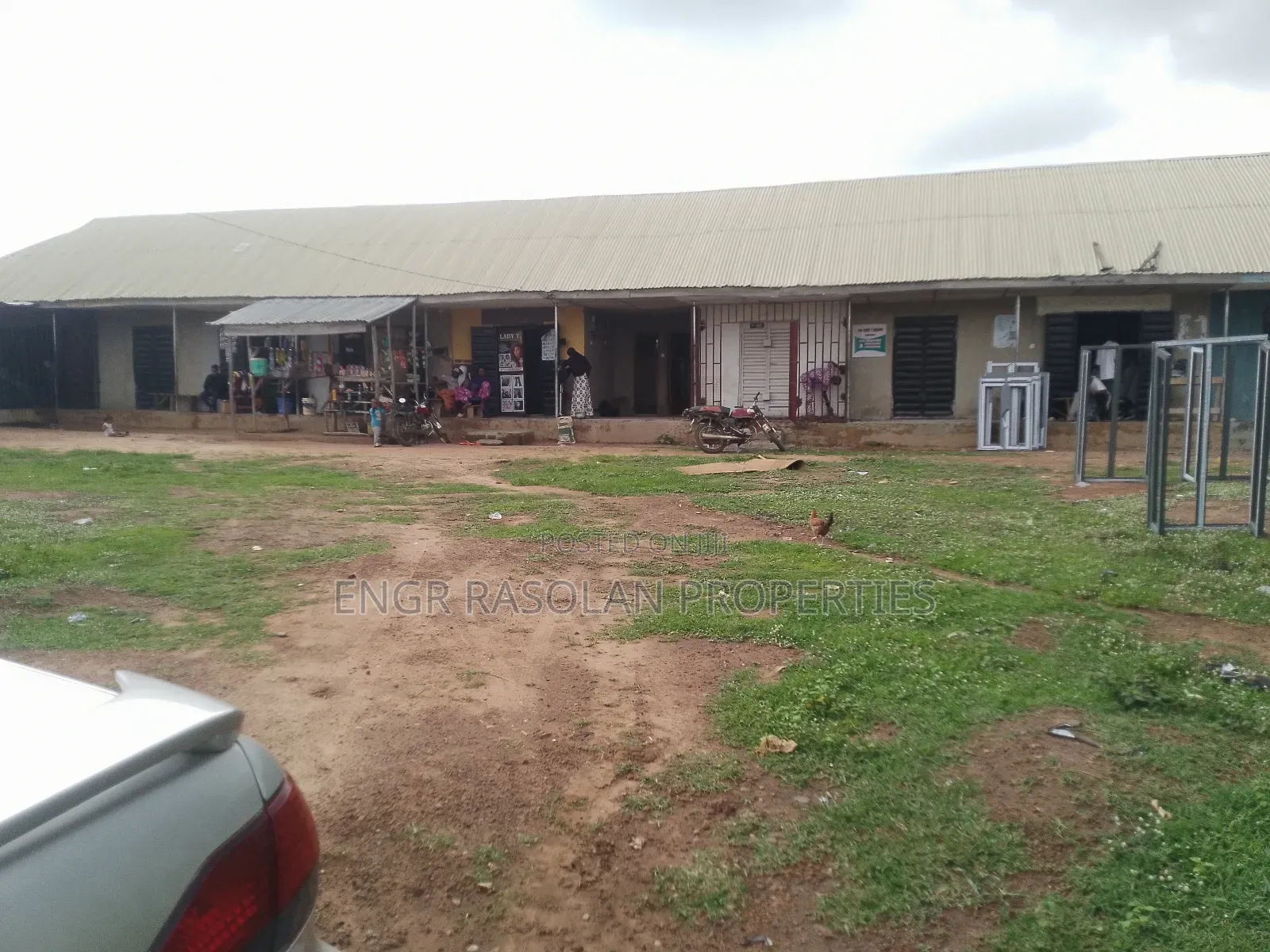 For Sale 7 Plots of Land With 10 Completed Shops