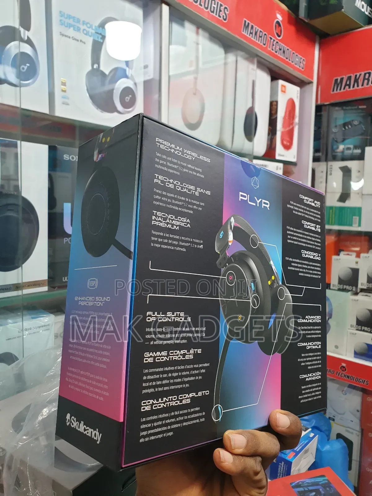 Skullcandy Plyr Multi-Platform Over-Ear Wireless Gaming